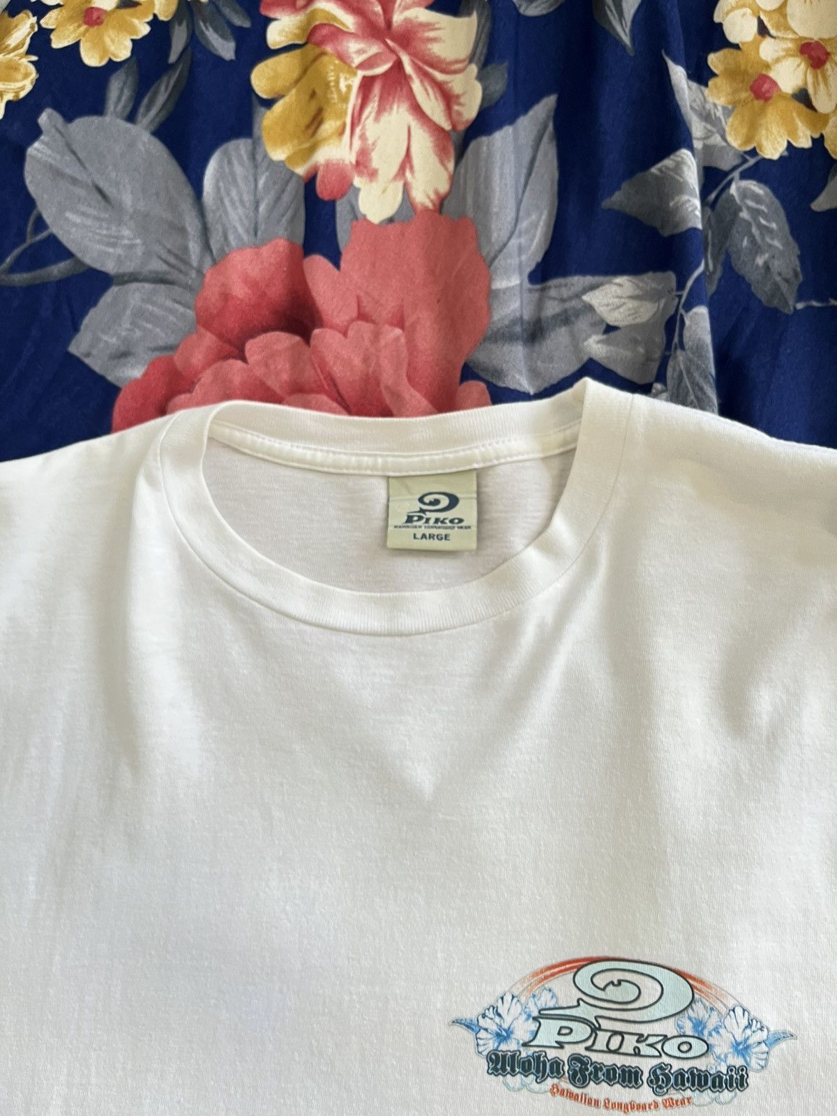 Vintage Tshirt piko longboard wear Size US L / EU 52-54 / 3 - 3 Thumbnail