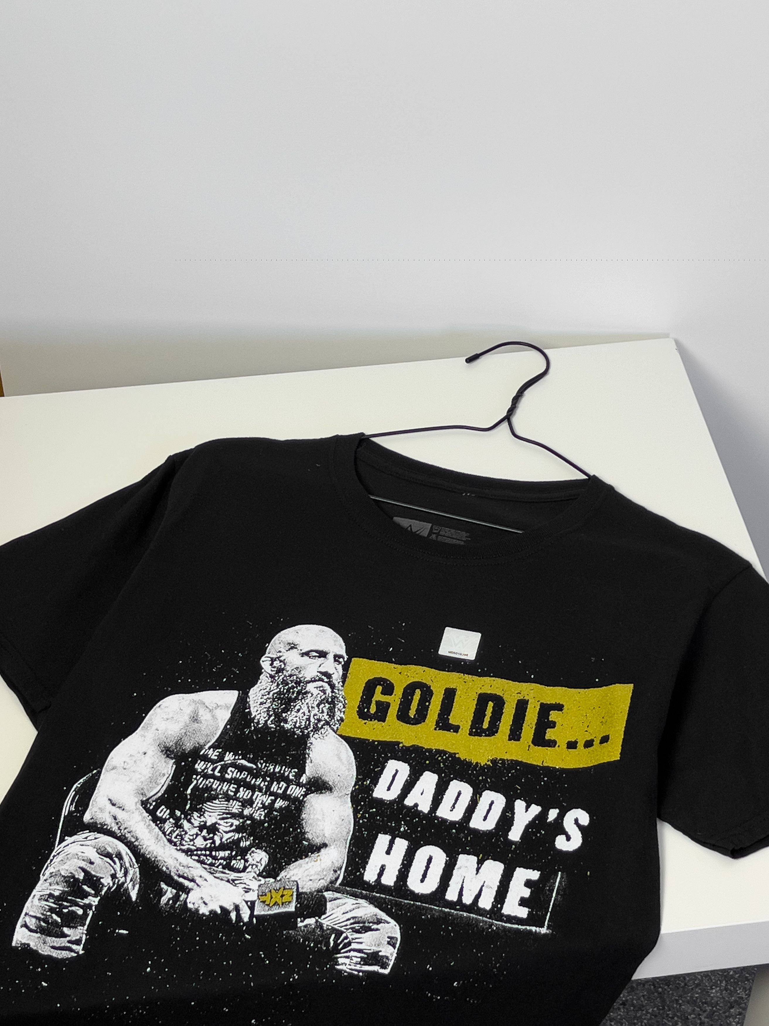 WWE WWE GOLDIE ROGERS “Daddy’s Home” 2019 Men`s Black T-Shirt Size US S / EU 44-46 / 1 - 2 Thumbnail