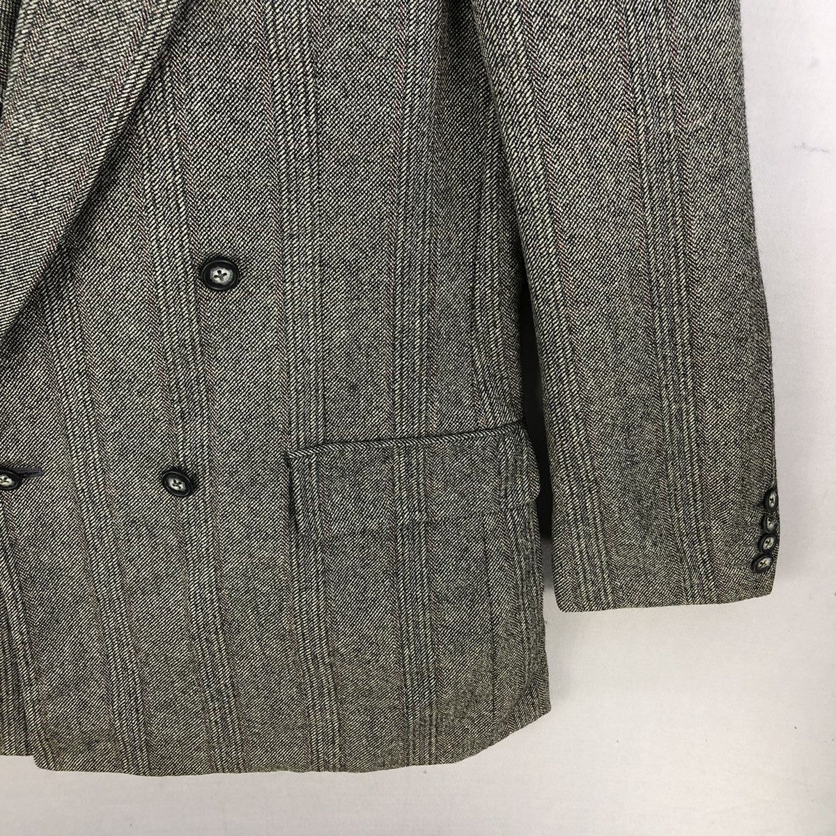 Burberry Vintage 90’s Burberrys Double Breasted Wool Blazer Size US M / EU 48-50 / 2 - 3 Thumbnail