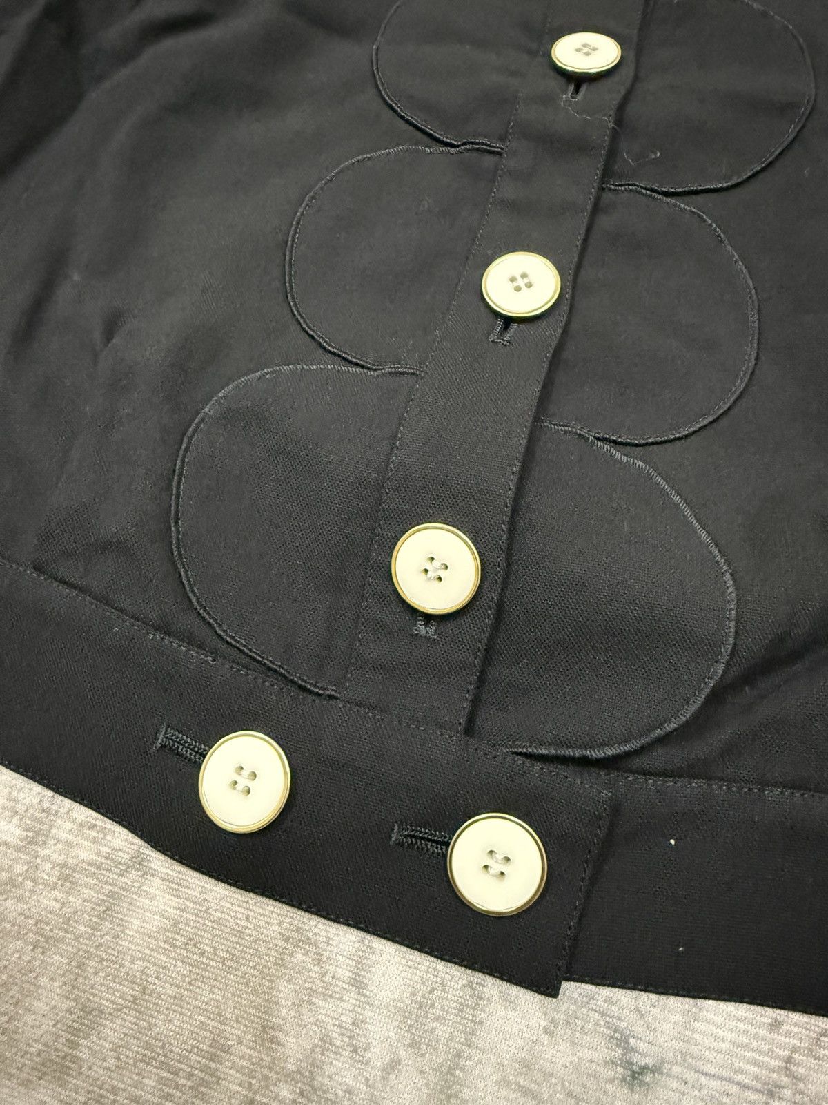 Marc by Marc Jacobs Marc by Marc Jacobs Button Up Black Cardigan Jacket Size XS / US 0-2 / IT 36-38 - 5 Thumbnail