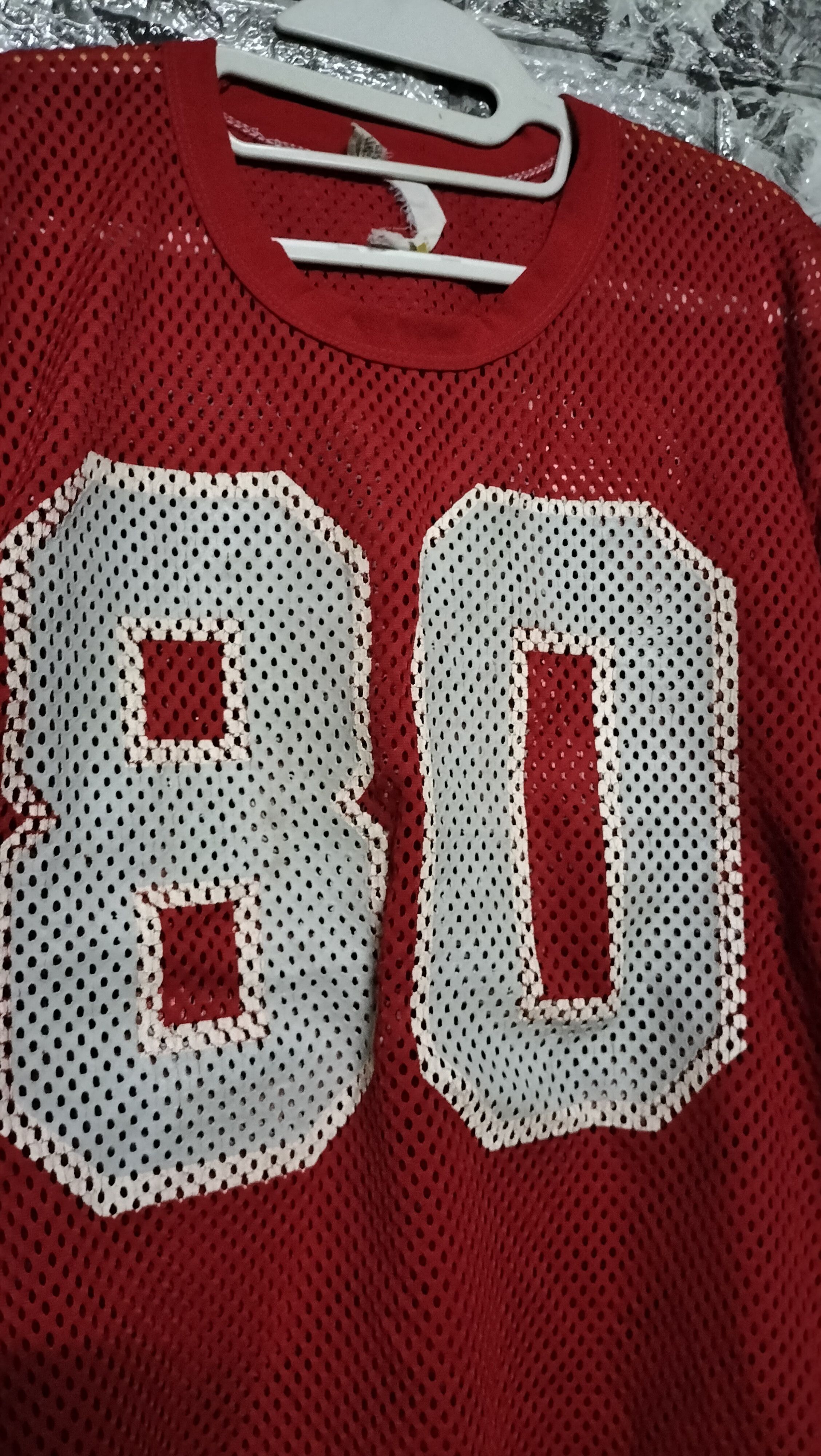 Vintage 80s American Football Jersey Net Shirts by Russel 70s Size US M / EU 48-50 / 2 - 8 Thumbnail