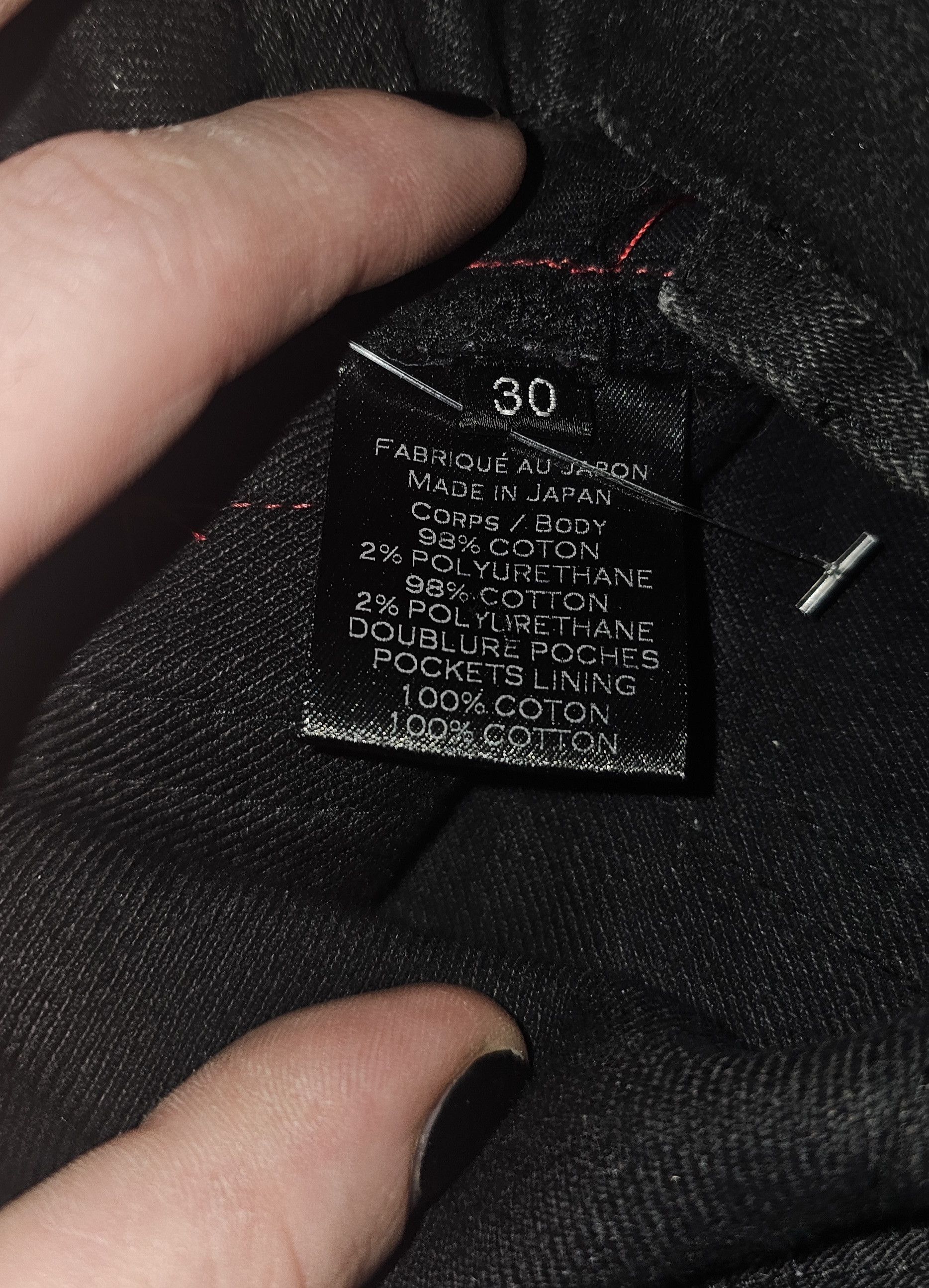 Balmain Balmain Jeans With Red Stripe Size US 30 / EU 46 - 6 Thumbnail