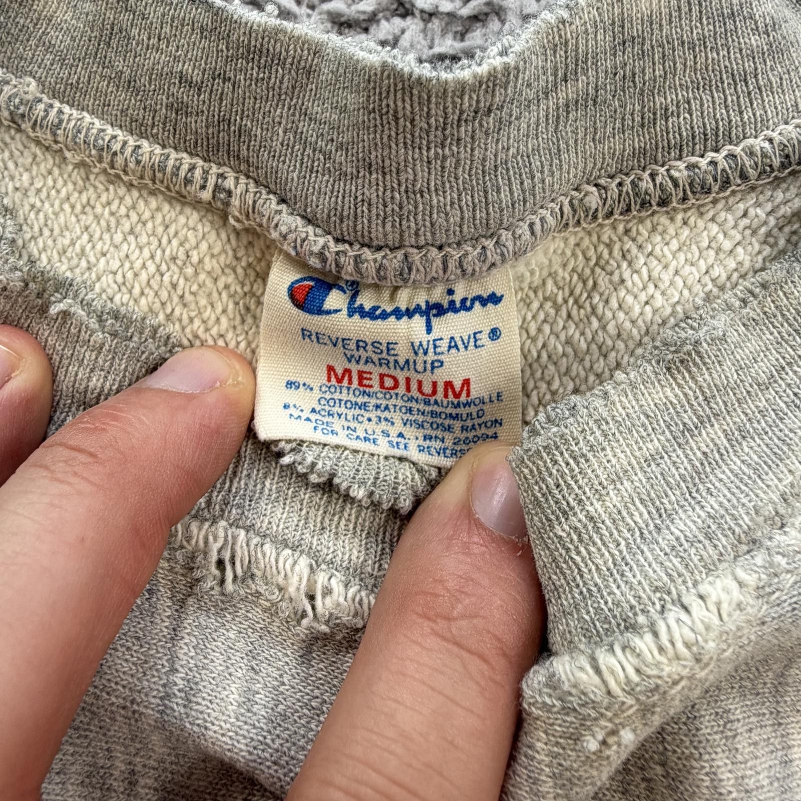 Champion Vintage 80s Champion Reverse Weave SJU St Johns Sweatshirt Size US M / EU 48-50 / 2 - 3 Thumbnail