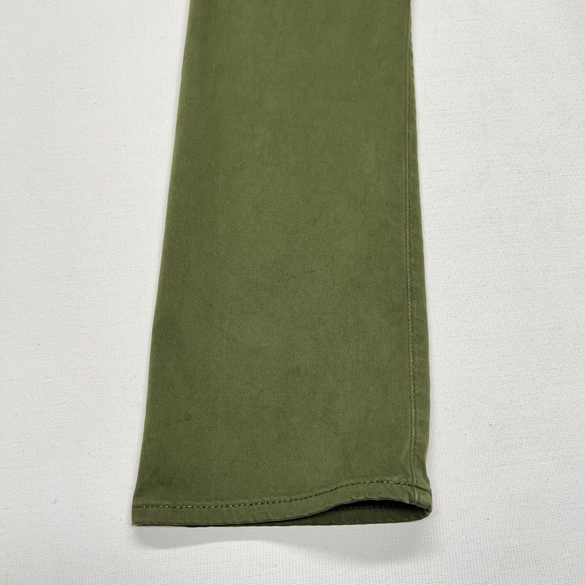 AG Adriano Goldschmied AG Adriano Goldschmied Pants Green The Graduate Tailored Leg Size US 33 - 17 Thumbnail