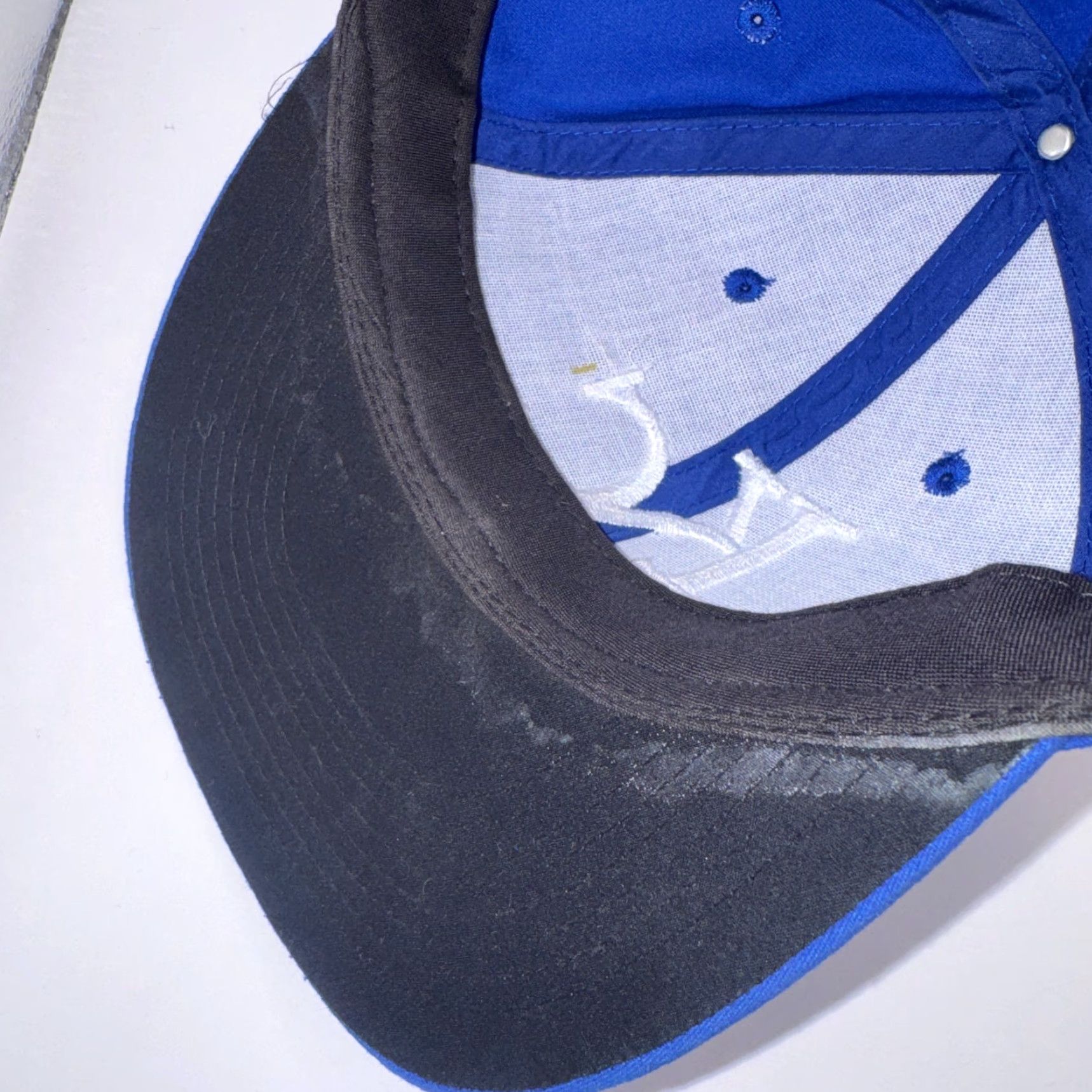 MLB MLB Kansas City Royals Blue Baseball Cap Strapback Hat Men One Size Adjustable Size ONE SIZE - 5 Thumbnail