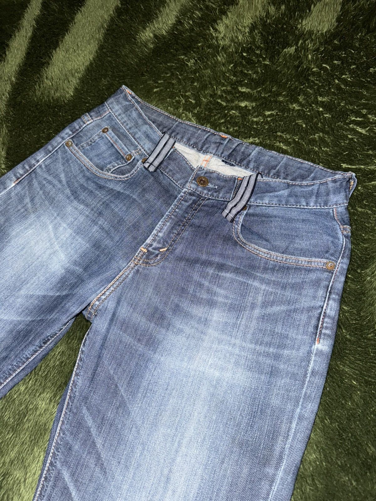Levi's Levis Red tap cotton blended relaxed fit denim pants indigo Size US 31 - 2 Thumbnail