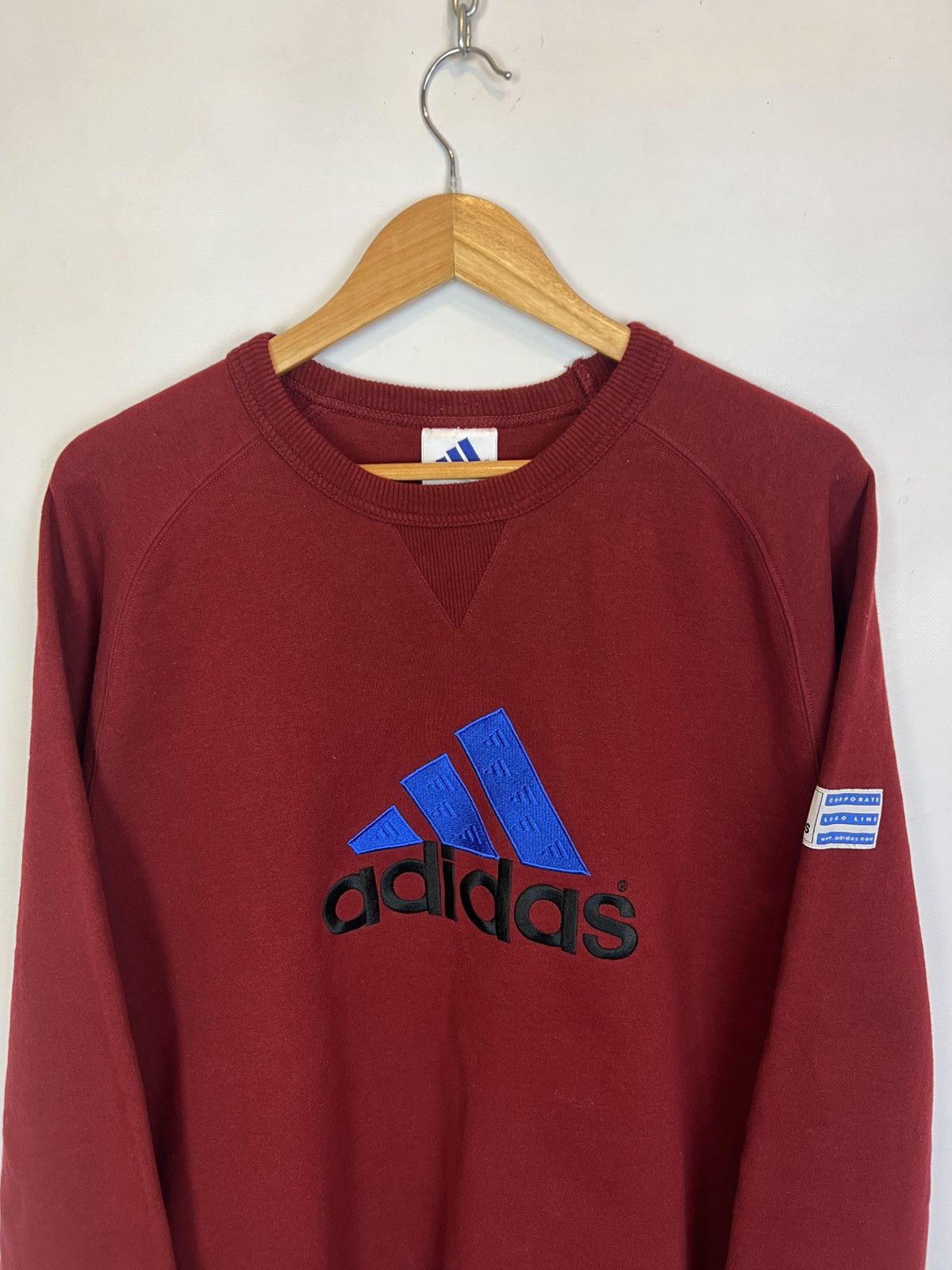 Adidas Vintage Adidas Big Logo Y2K Sweatshirt Size US L / EU 52-54 / 3 - 14 Thumbnail