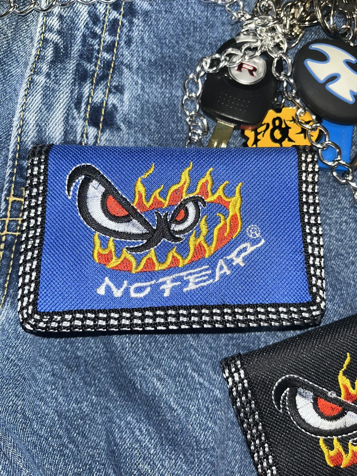 No fear wallet with chain sale