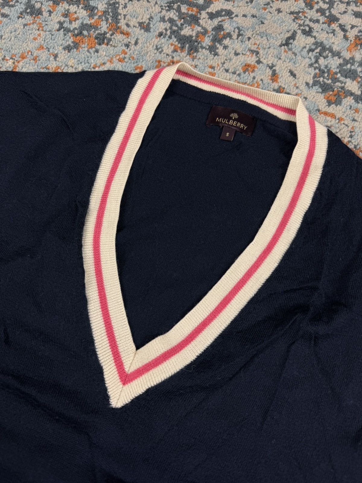 Mulberry Vintage Y2K Mulberry sleeveless sweater knit old money style Size US S / EU 44-46 / 1 - 4 Thumbnail