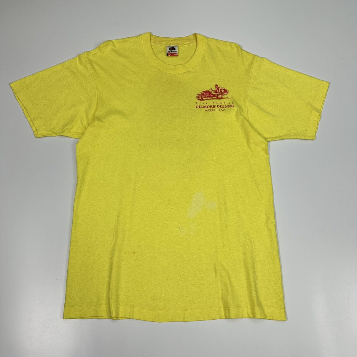 Fruit Of The Loom Vintage Gilmore Oil 80s A687 Size US M / EU 48-50 / 2 - 3 Thumbnail
