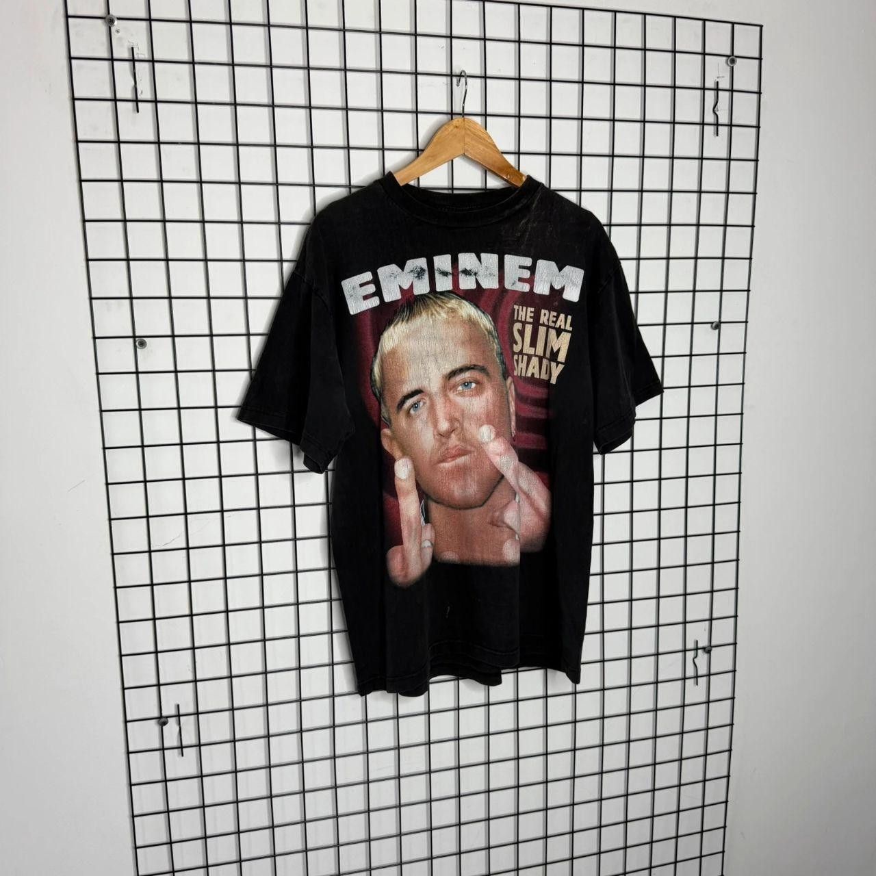 Vintage Eminem Double Sided T shirt Tee Rap Hip Hop Black Size US XL / EU 56 / 4 - 5 Thumbnail