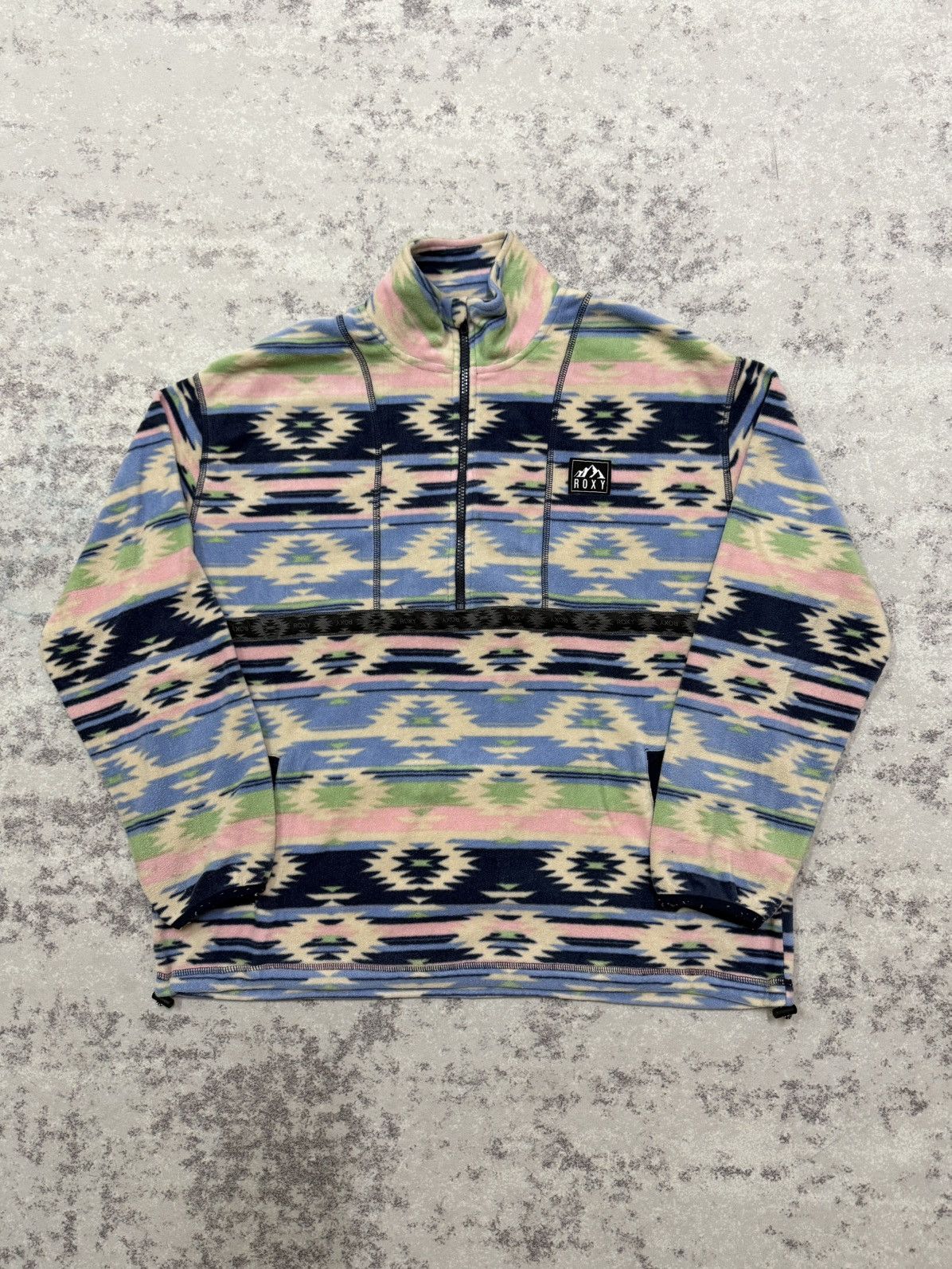 Native Roxy Native Halfzipper Fleece Sweatshirt Size US L / EU 52-54 / 3 - 3 Thumbnail