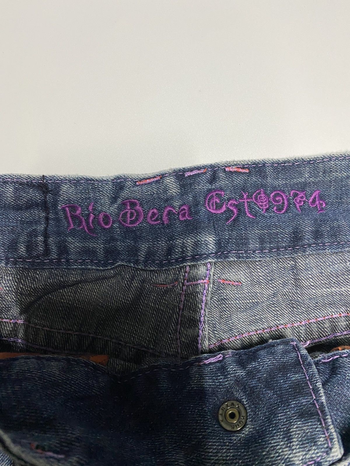 Denime RIOBERA JEANS JAPAN BRAND Size 30" / US 8 / IT 44 - 7 Thumbnail