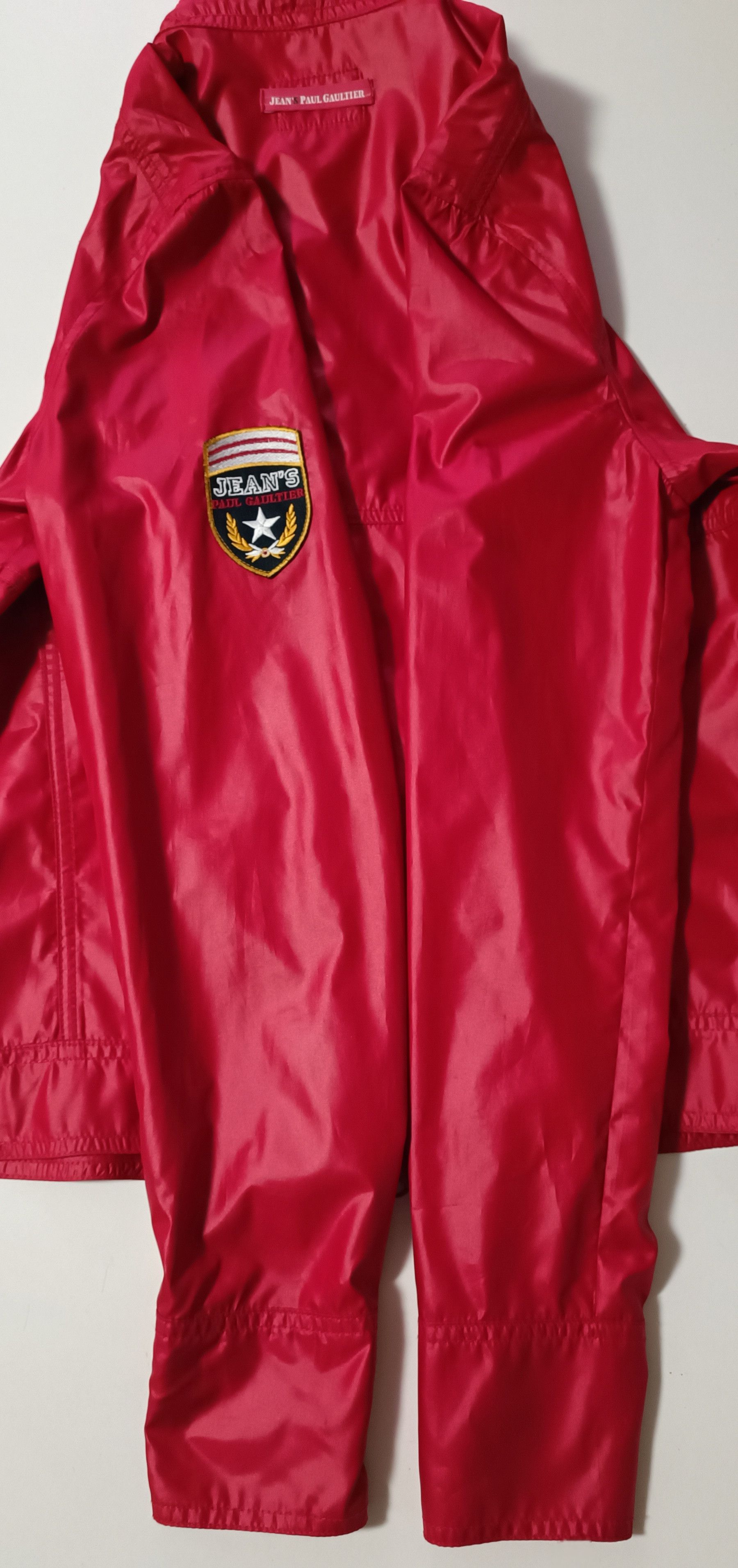 Jean Paul Gaultier Early 2000's - Biker red nylon jacket Size S / US 4 / IT 40 - 22 Thumbnail