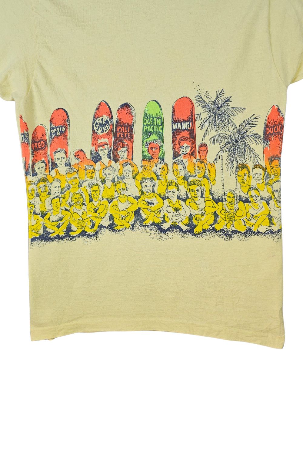 Ocean Pacific 1980s Ocean Pacific Wrap-Around “Surf Lineup” Tee Size US M / EU 48-50 / 2 - 8 Thumbnail