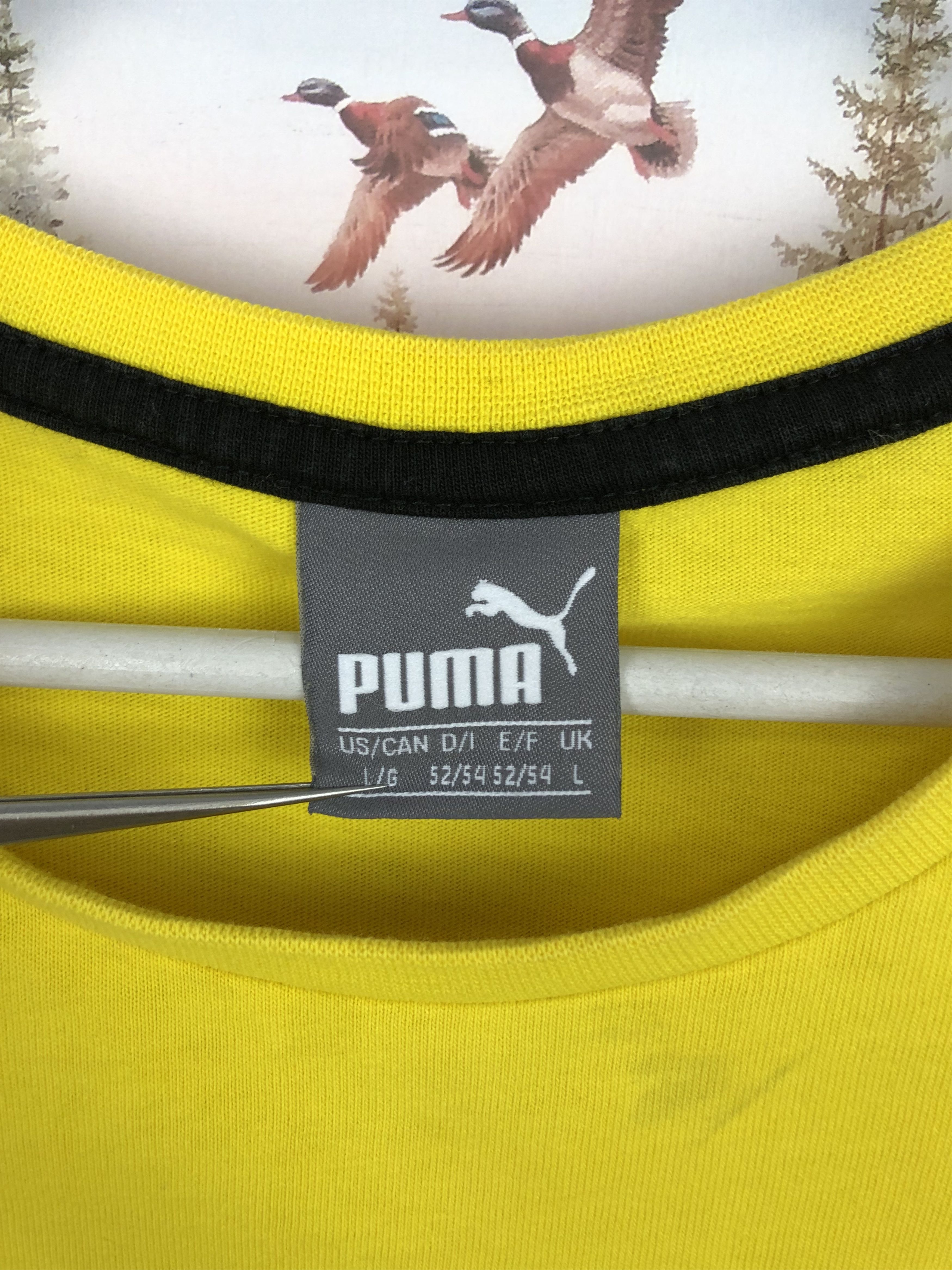 Puma Borussia Dortmund Puma Football Shirt Train Soccer Jersey Size US L / EU 52-54 / 3 - 5 Thumbnail