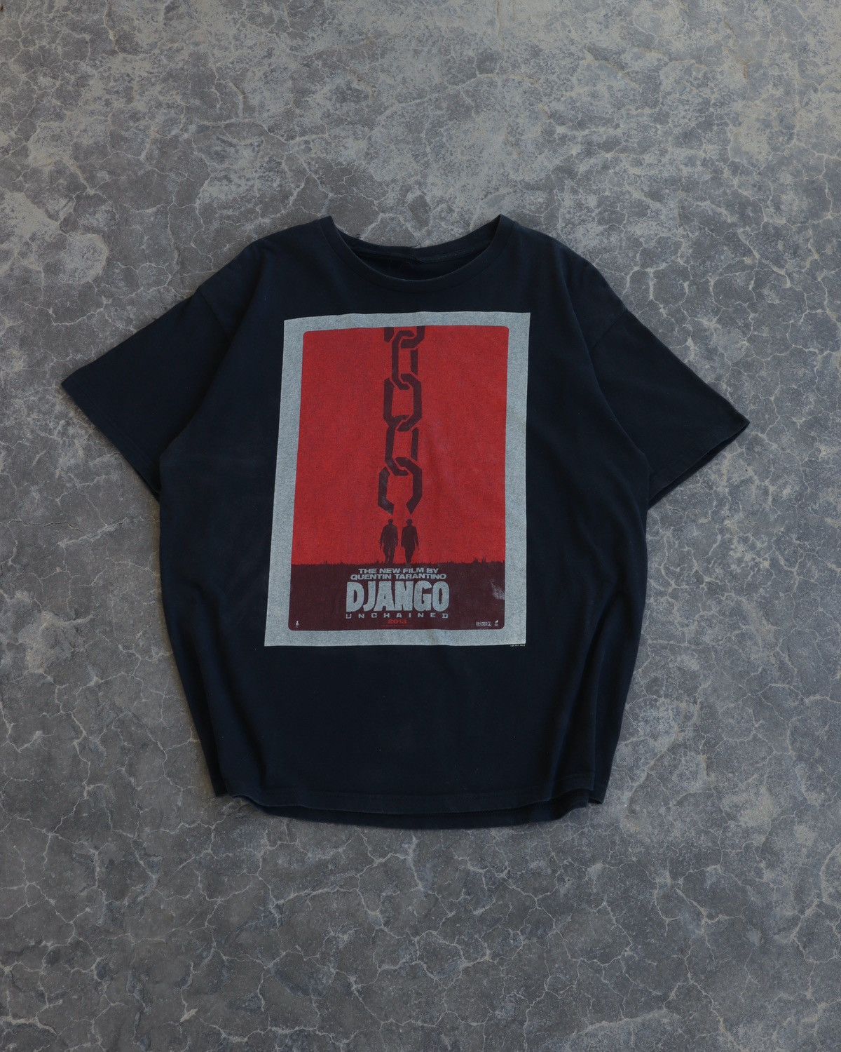 Vintage Modern Django Unchained Quentin Tarantino Black L Movie Tee Size US XL / EU 56 / 4 - 7 Thumbnail
