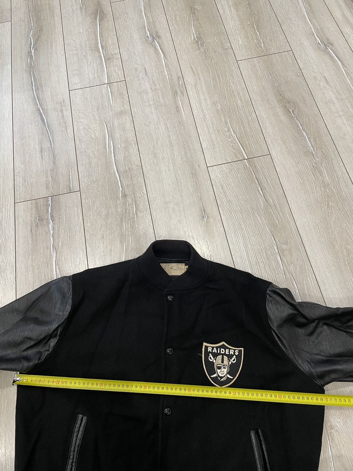 NFL Vintage Oakland Raiders Chalkline Letterman Jacket USA Size US XL / EU 56 / 4 - 13 Thumbnail