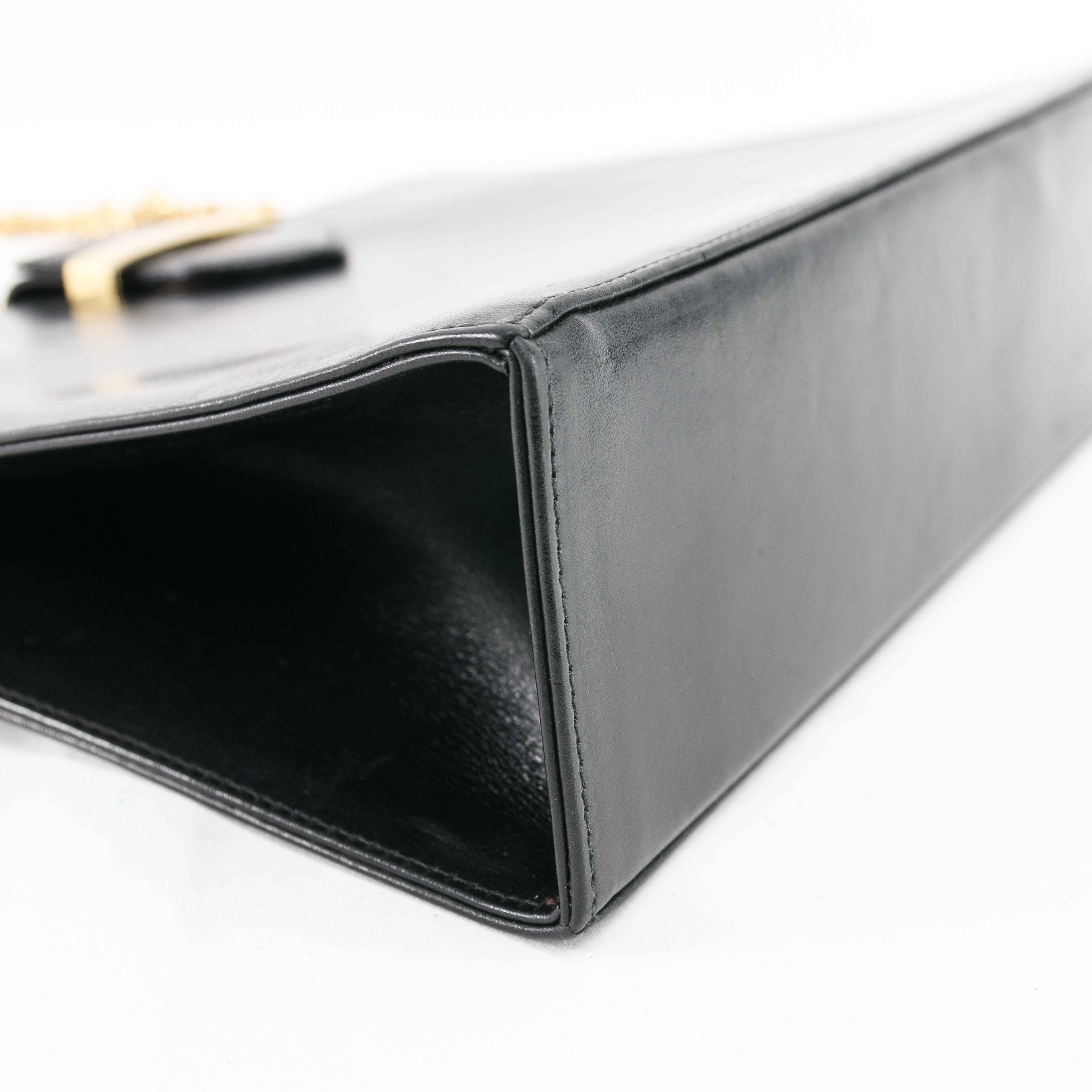Salvatore Ferragamo Salvatore Ferragamo Vintage Black Leather Shoulder Bag Size ONE SIZE - 9 Thumbnail