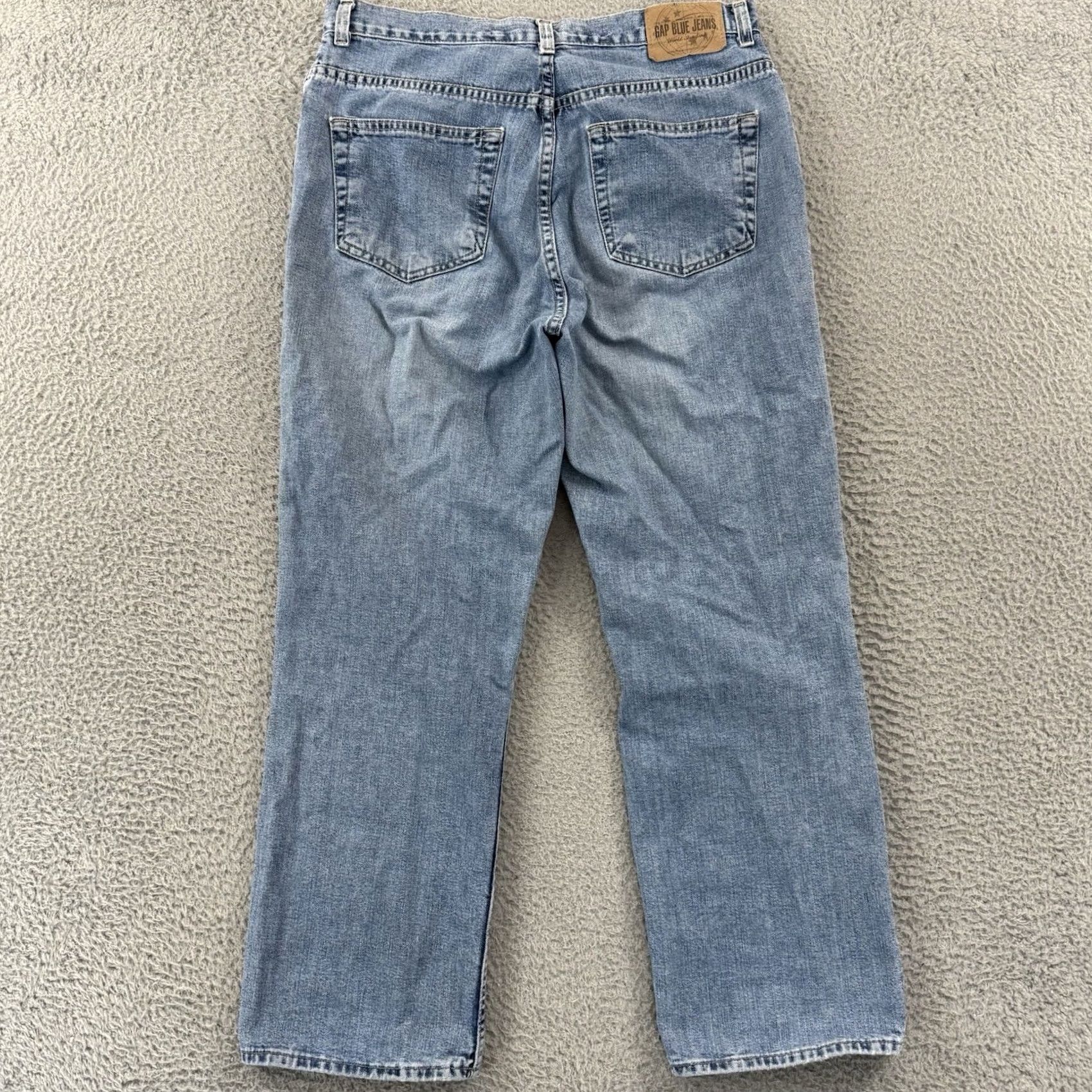 Gap VINTAGE Gap Jeans Womens 12 Blue High Rise Loose Fit Baggy 90s Modern Retro 1969 GAP 12 Jeans Womens Boys Girls Size 34" / US 12 / IT 48 - 6 Thumbnail