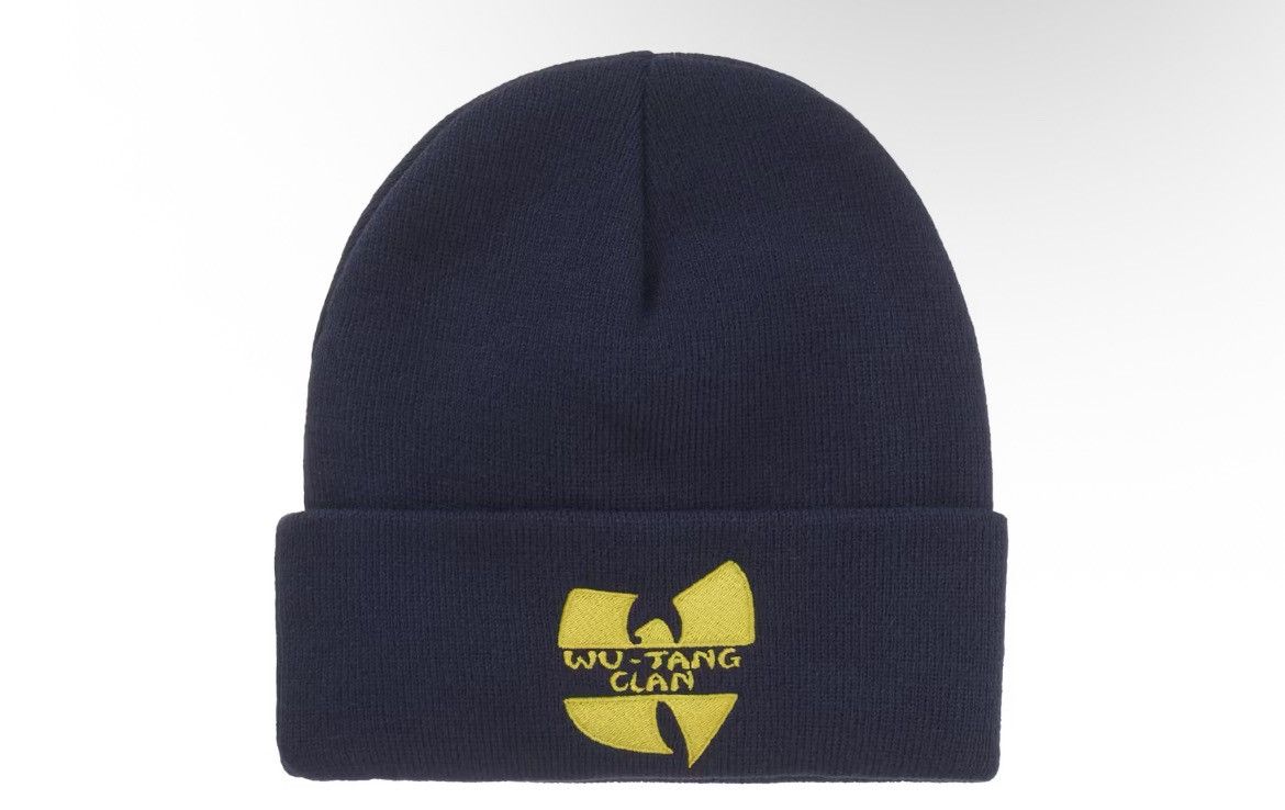 Supreme Supreme Wu Tang Clan Beanie Navy Size ONE SIZE - 4 Thumbnail