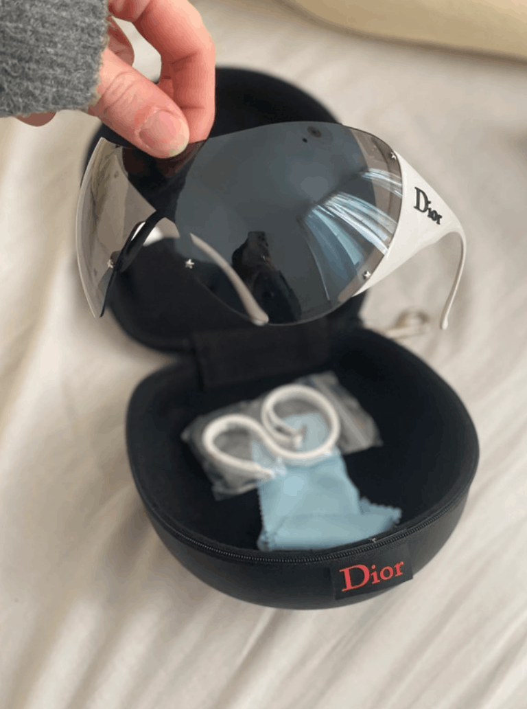 Dior Dior Sunglasses Ski Bike Millenium Ski Pop Rimless Vintage Size ONE SIZE - 1 Thumbnail