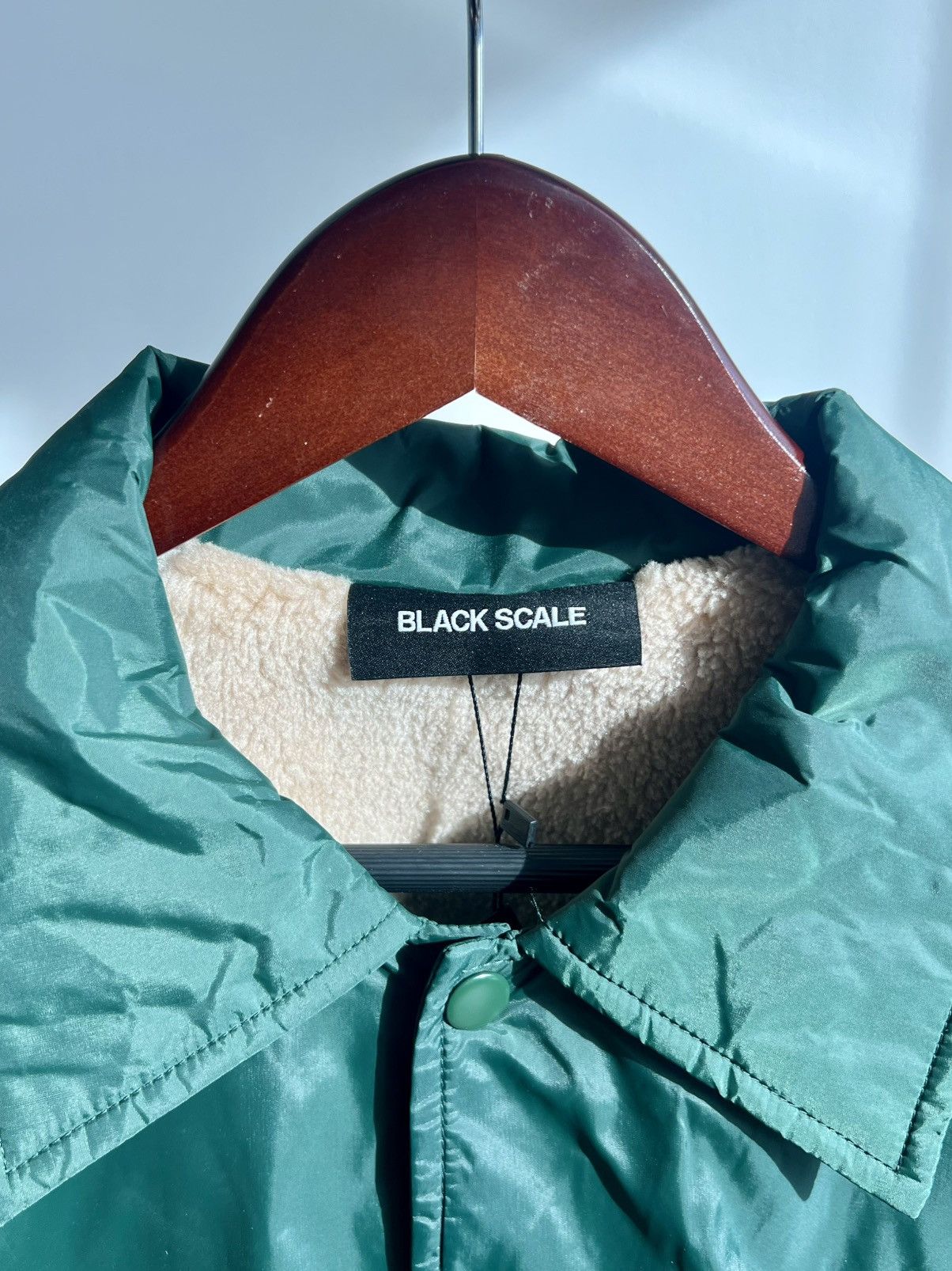Black Scale Black Scale Coach Jacket Fleece Lined Size US M / EU 48-50 / 2 - 4 Thumbnail