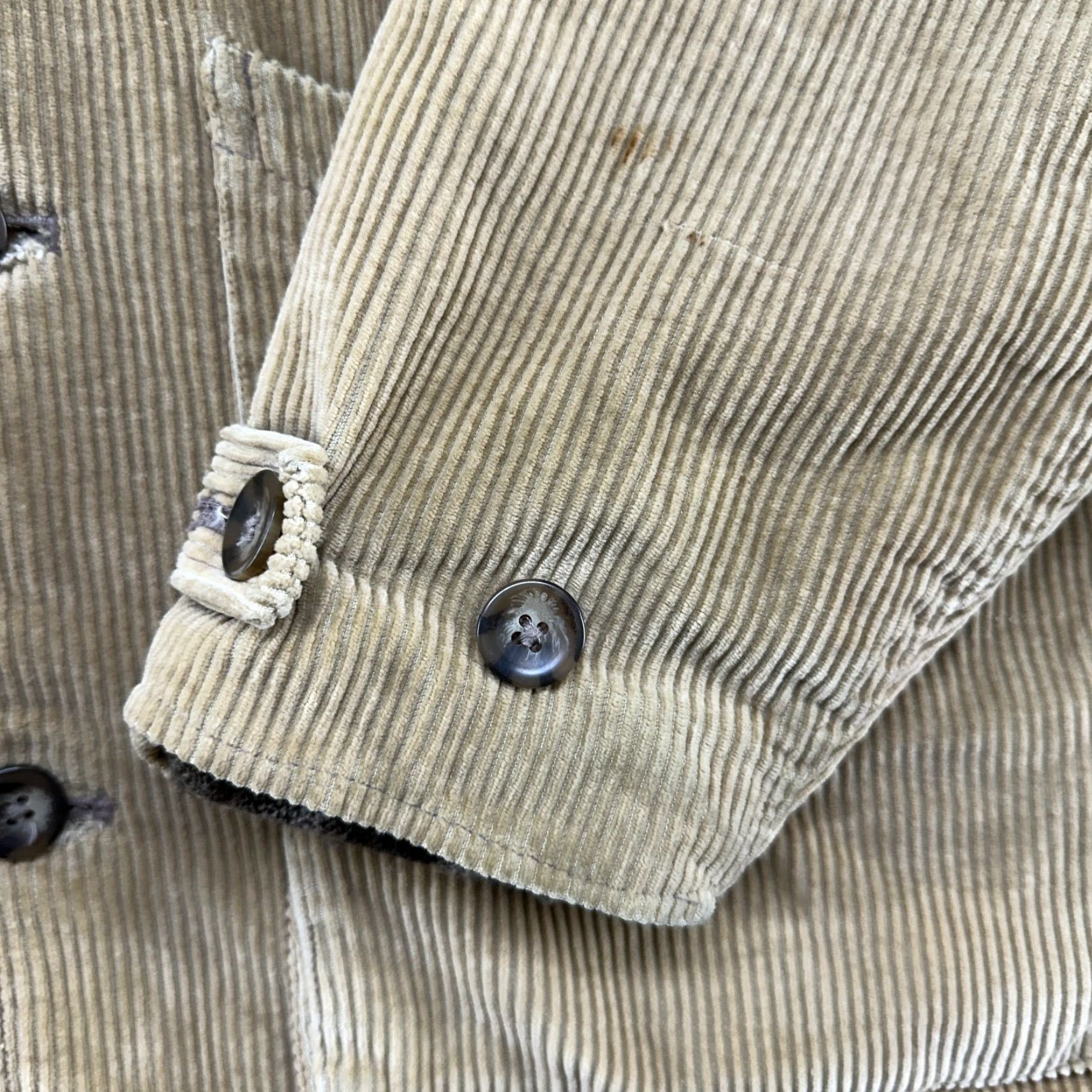 ExOfficio VINTAGE Ex Officio Coat Mens M Brown Corduroy Lined 90s Overcoat Winter Fall Casual Button Pockets Classic Size US M / EU 48-50 / 2 - 3 Thumbnail