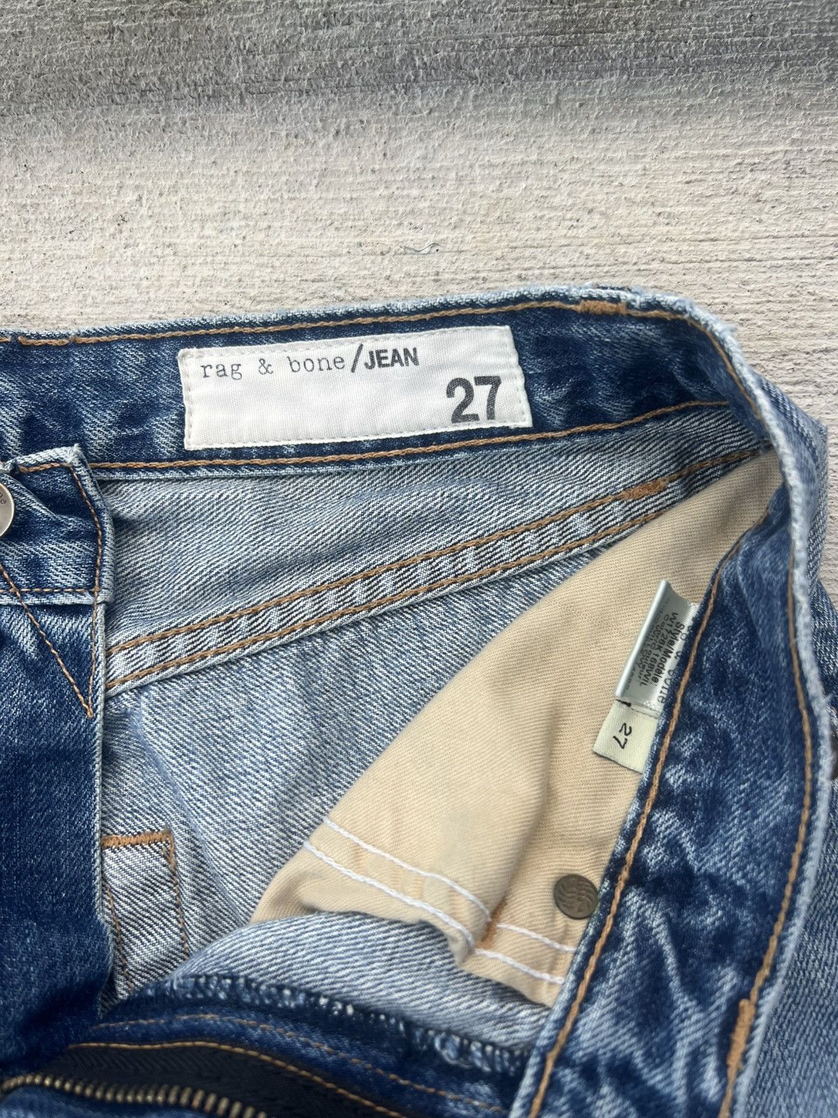 Rag & Bone Rag & Bone selvedge womens jeans size 27 Size 27" / US 4 / IT 40 - 6 Thumbnail