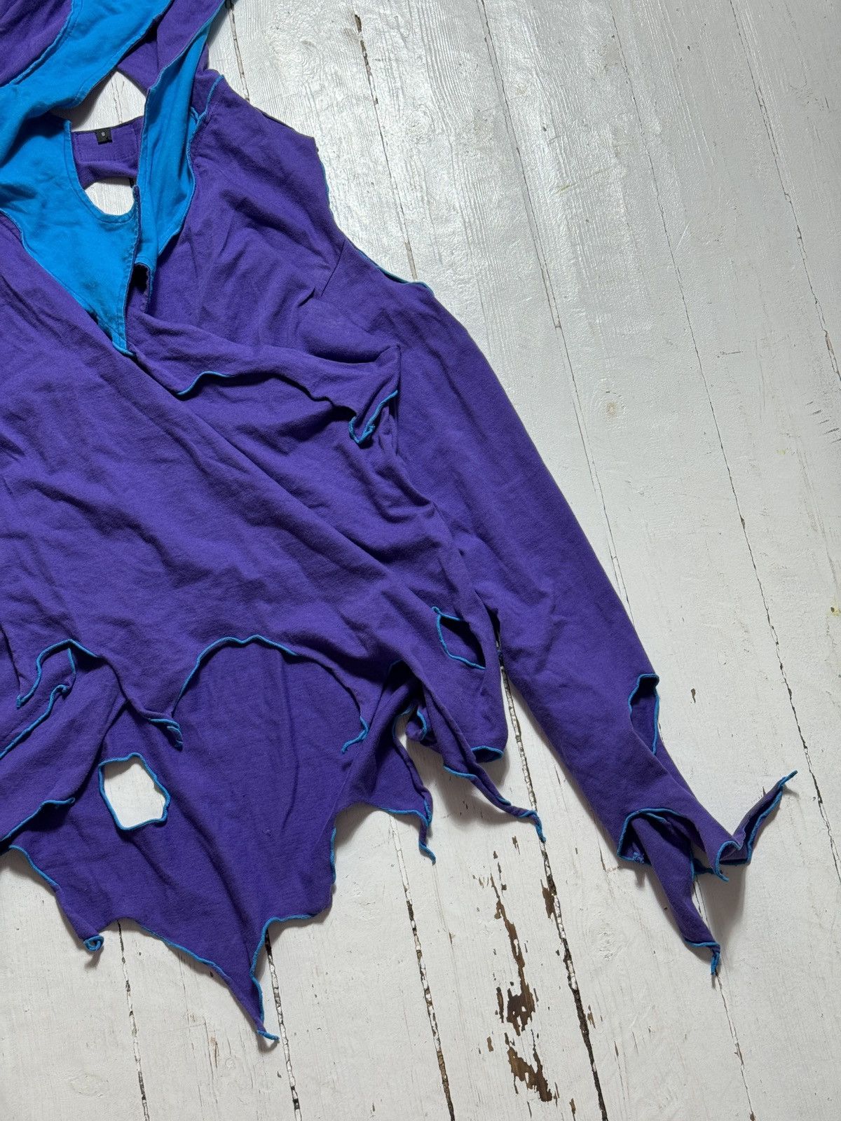 Other VINTAGE AVANT GARDE PATCHWORK HOODIE Size S / US 4 / IT 40 - 3 Thumbnail