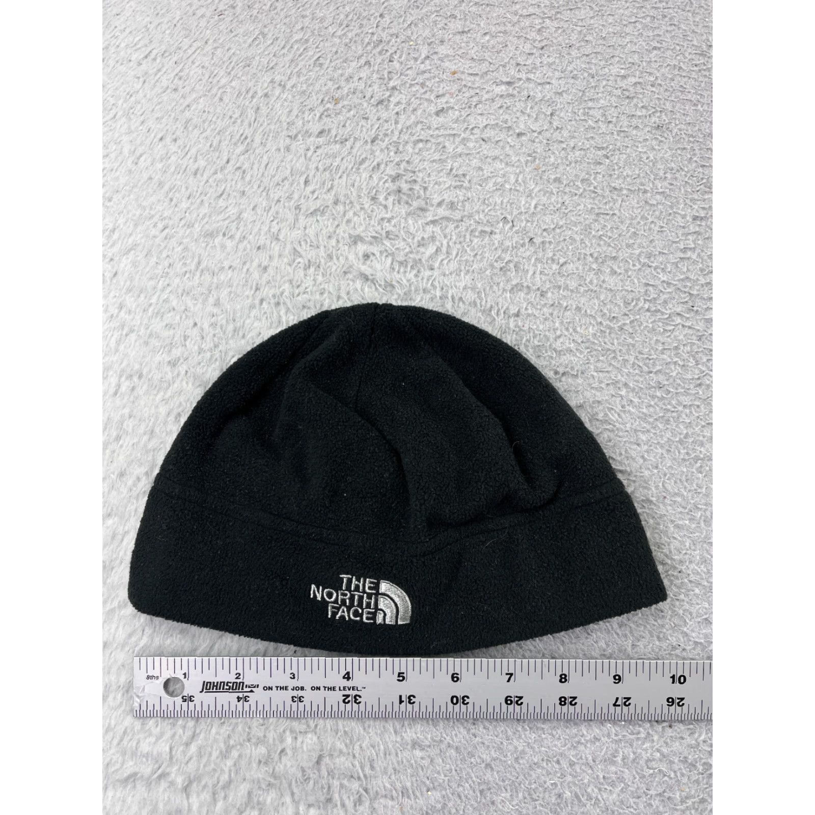 Vintage Smith Novelty Company Beanie Hat Adult One Size Black Knit Acrylic Logo Ski Beanie Mens Winter Season Size ONE SIZE - 7 Thumbnail