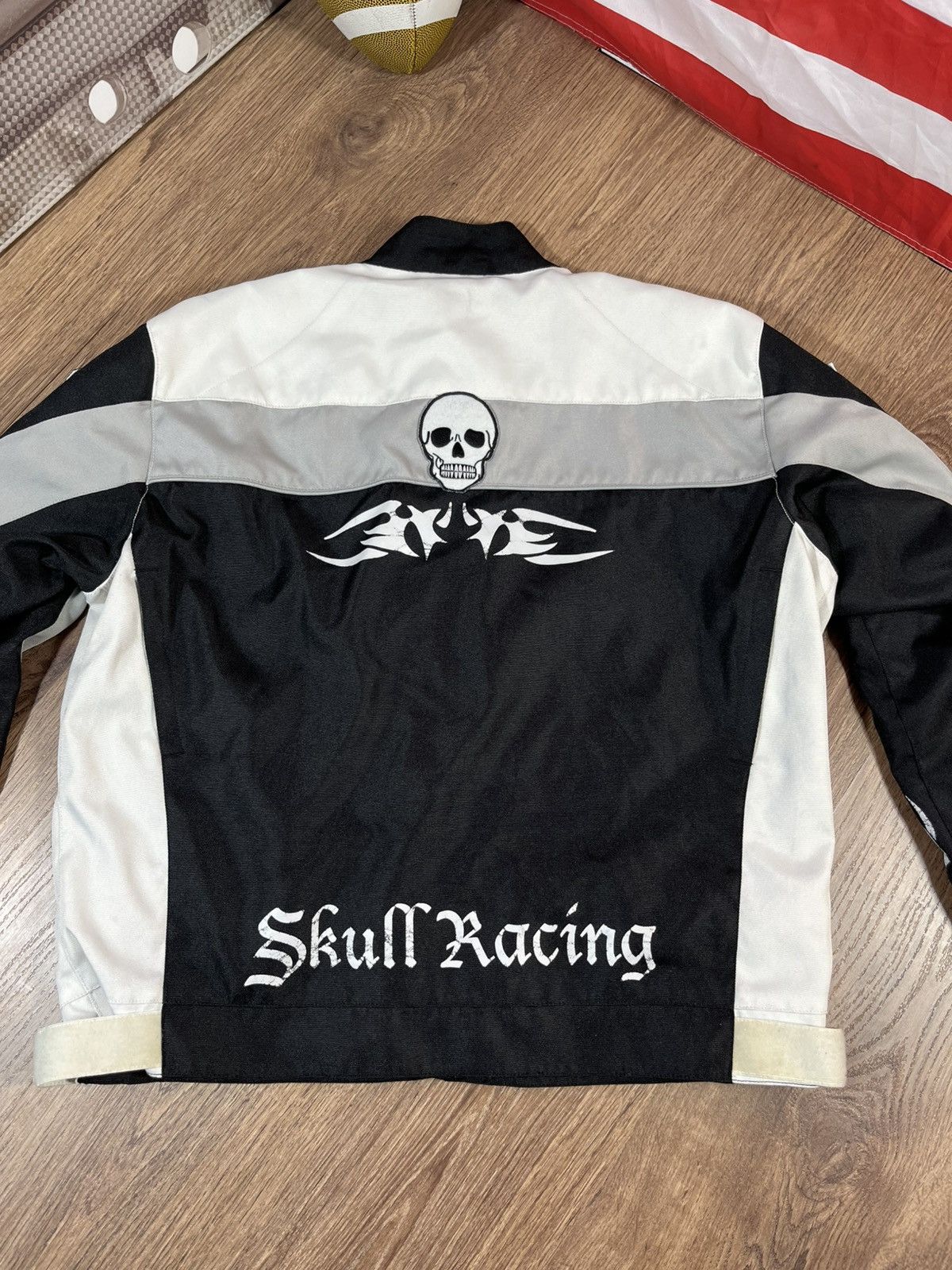 Vintage Vintage Probiker Skull Racing Drag Racing Jacket Size XXL Size US XXL / EU 58 / 5 - 6 Thumbnail