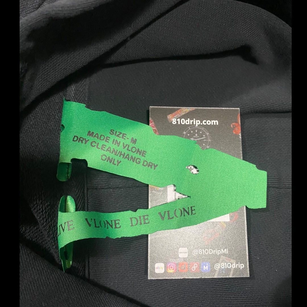 Vlone Vlone Badge Of Honor Hoodie (M) Size US M / EU 48-50 / 2 - 5 Thumbnail