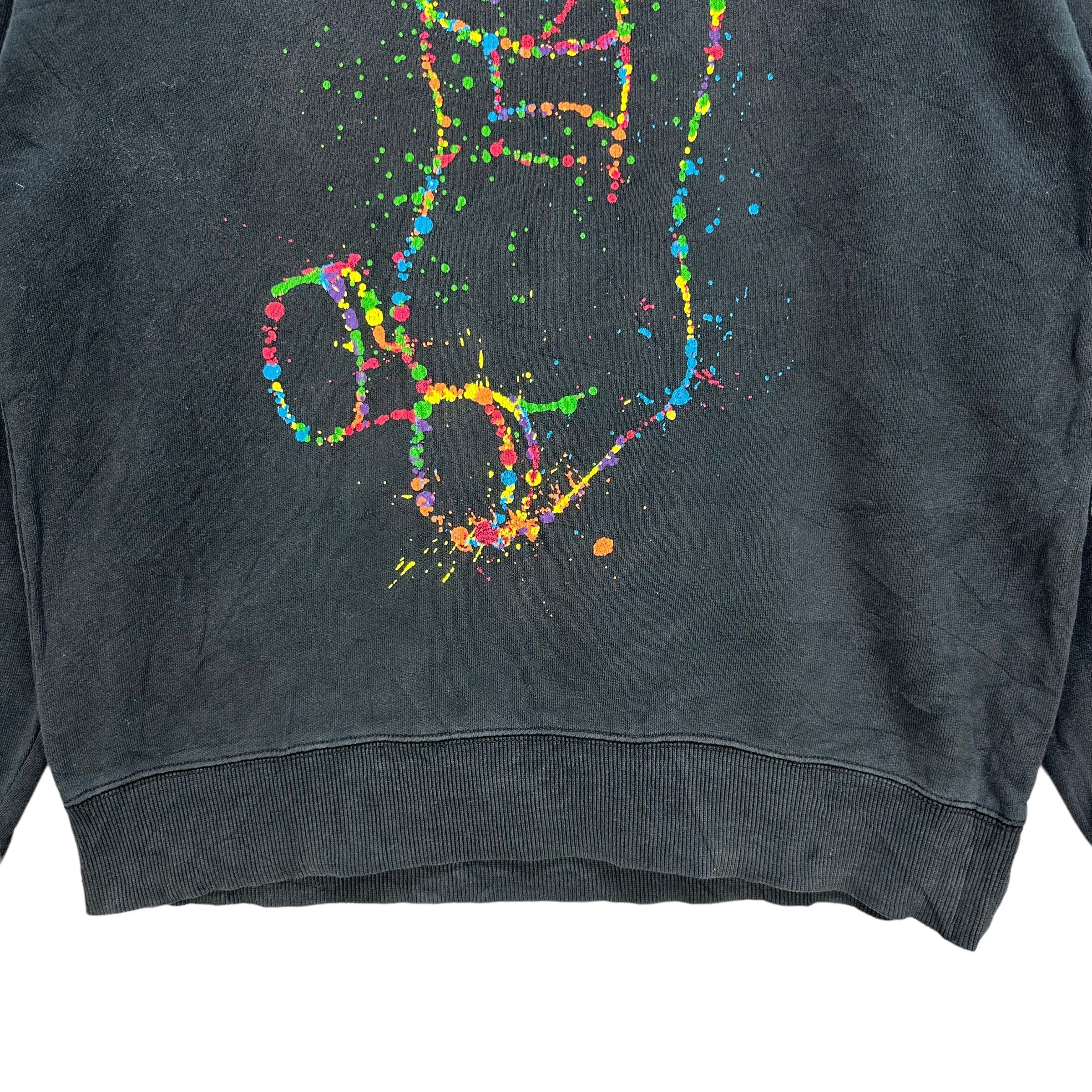 Vintage TRASHED ARTWORK PAINTER CONTROL BEAR SWEATSHIRT #7754-168 Size US S / EU 44-46 / 1 - 4 Thumbnail