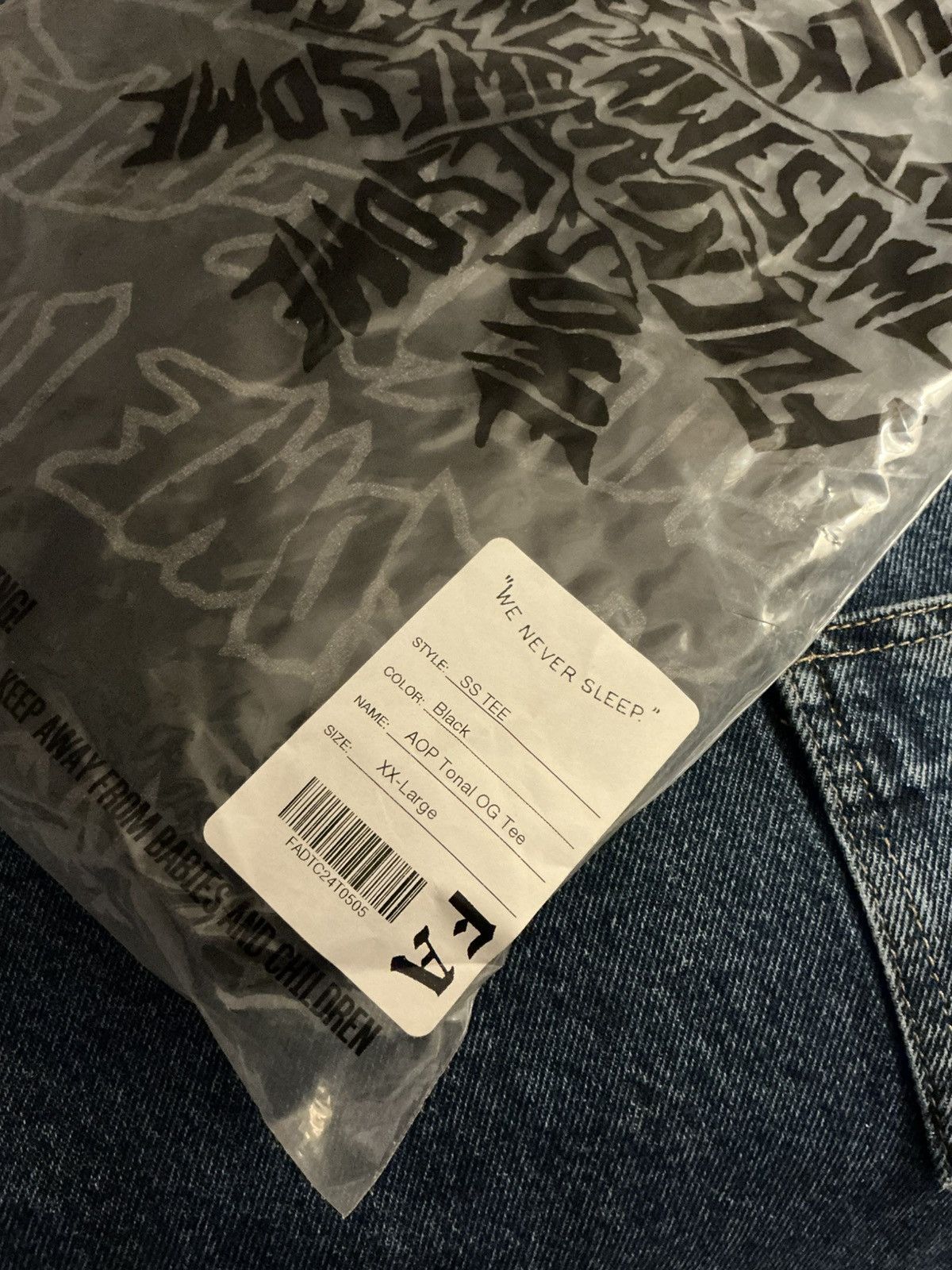 Fucking Awesome AOP TONAL OG TEE Size US XXL / EU 58 / 5 - 4 Thumbnail