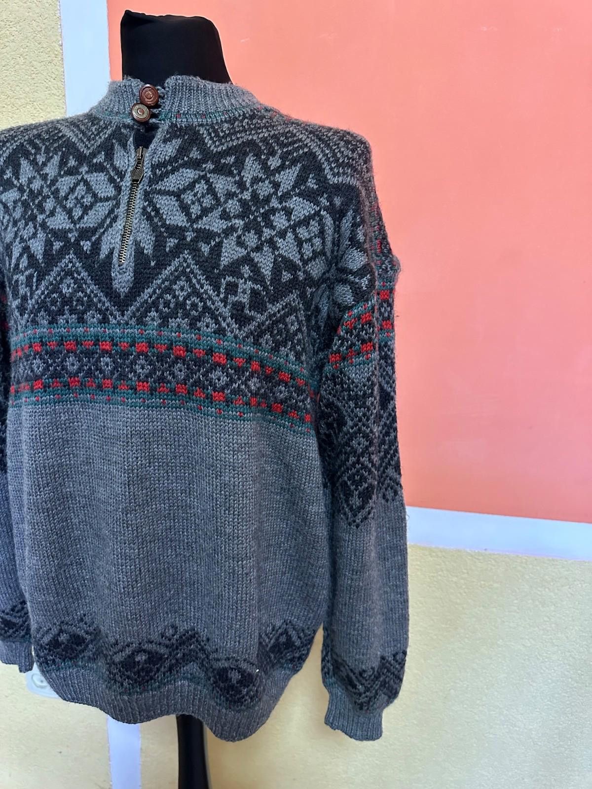 Dale Of Norway Dale of Norway Thunder Bay 1995 1/4 Zip Ski Wool Sweater Size US L / EU 52-54 / 3 - 4 Thumbnail