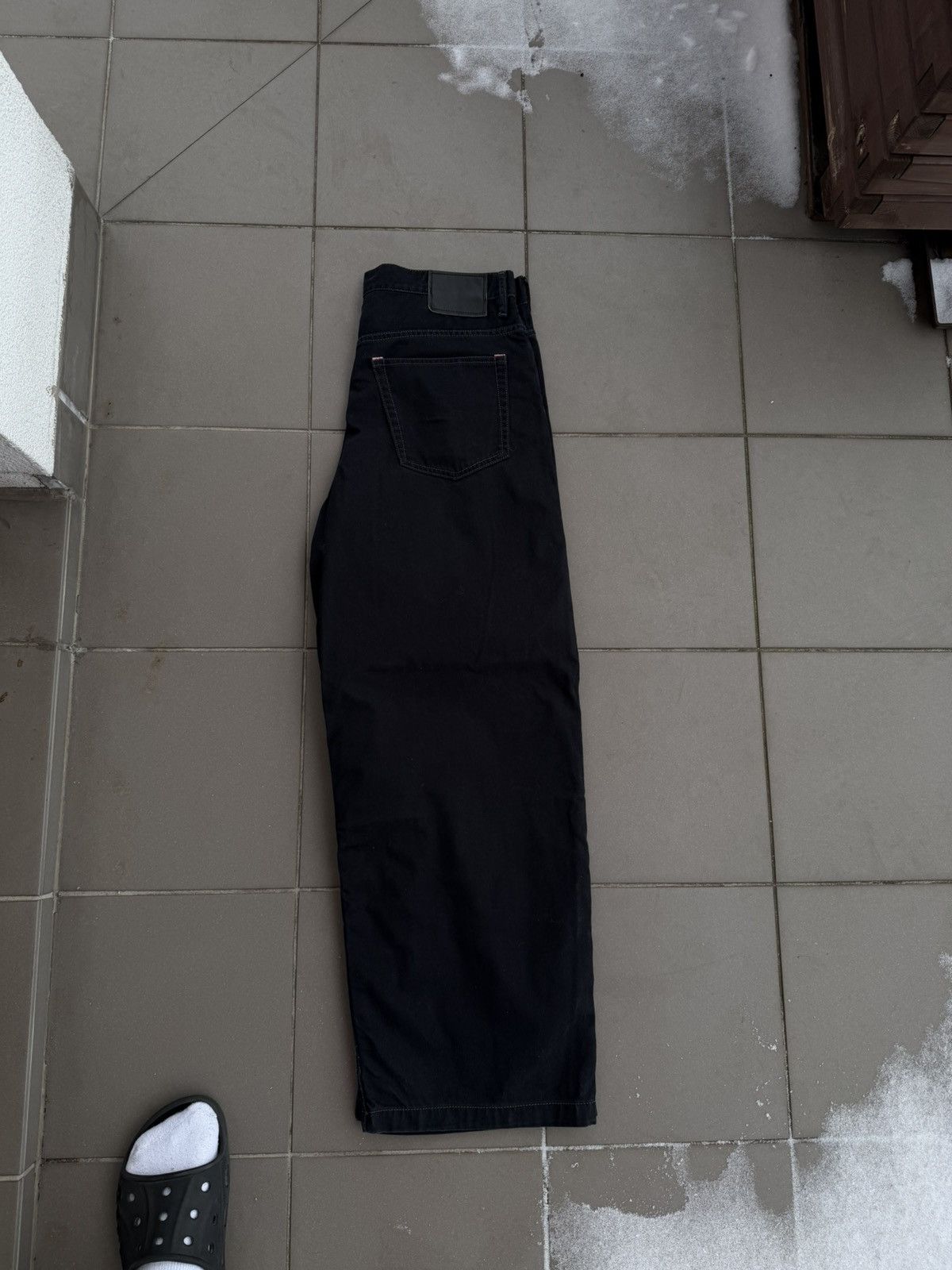 Acne Studios Acne Studios black baggy pants 1989 Size US 32 / EU 48 - 5 Thumbnail