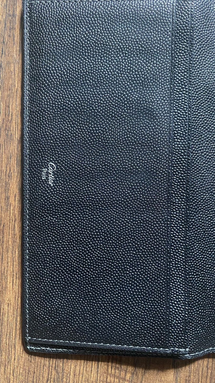 Cartier CARTIER SANTOS DE CARTIER CAVIER BLACK LONG WALLET Size ONE SIZE - 6 Thumbnail