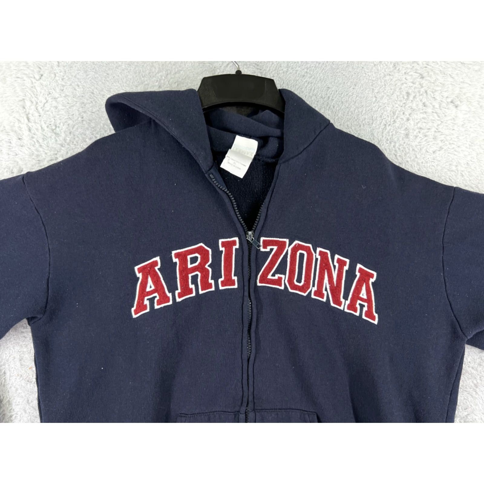 Vintage Arizona Jacket Womens Extra Large Full Zip Hooded Hoodie Blue Gorpcore Size XL / US 12-14 / IT 48-50 - 6 Thumbnail