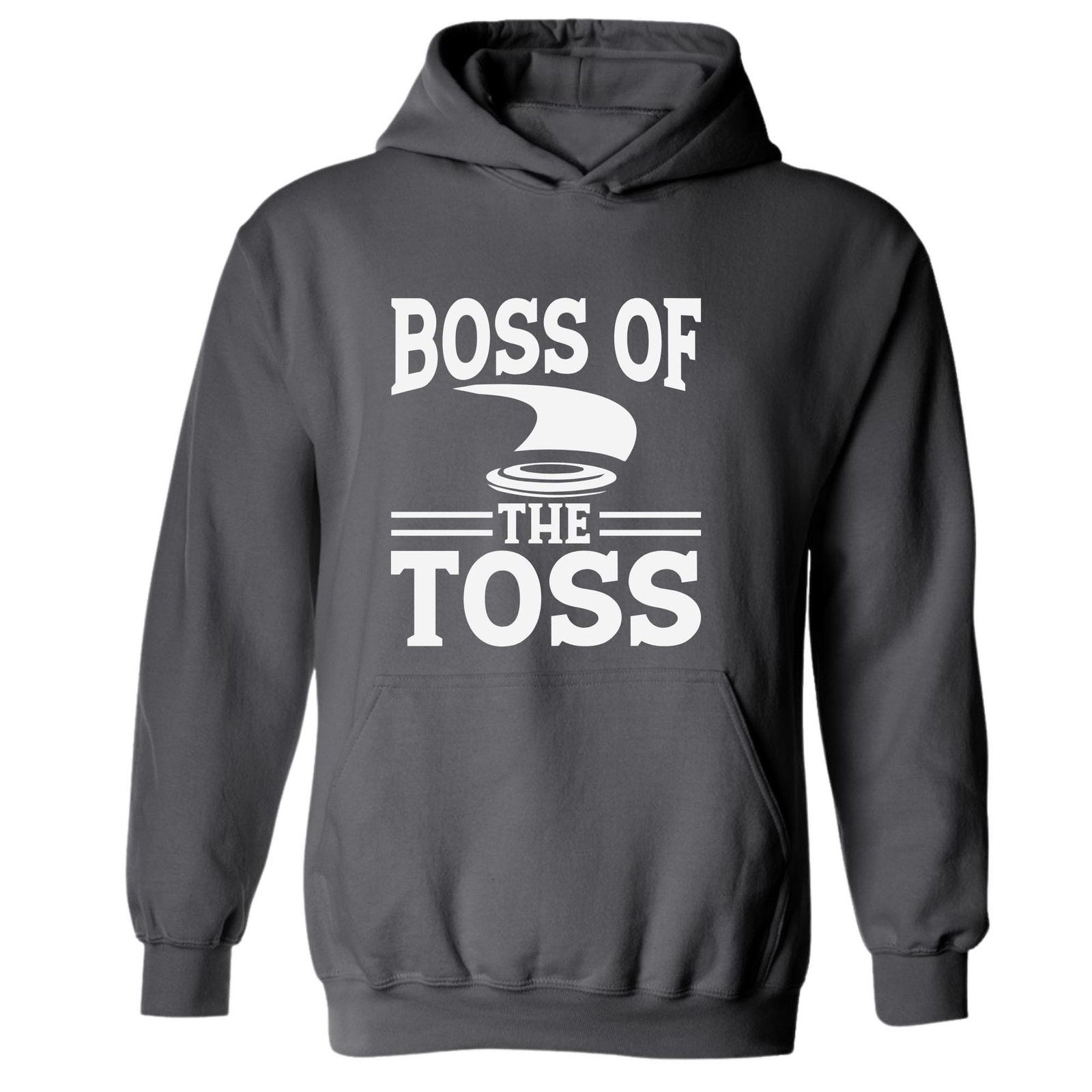 Gildan Disc Golf Funny Hoodie BOSS of The Toss Gift Sweatshirt Size US L / EU 52-54 / 3 - 7 Thumbnail