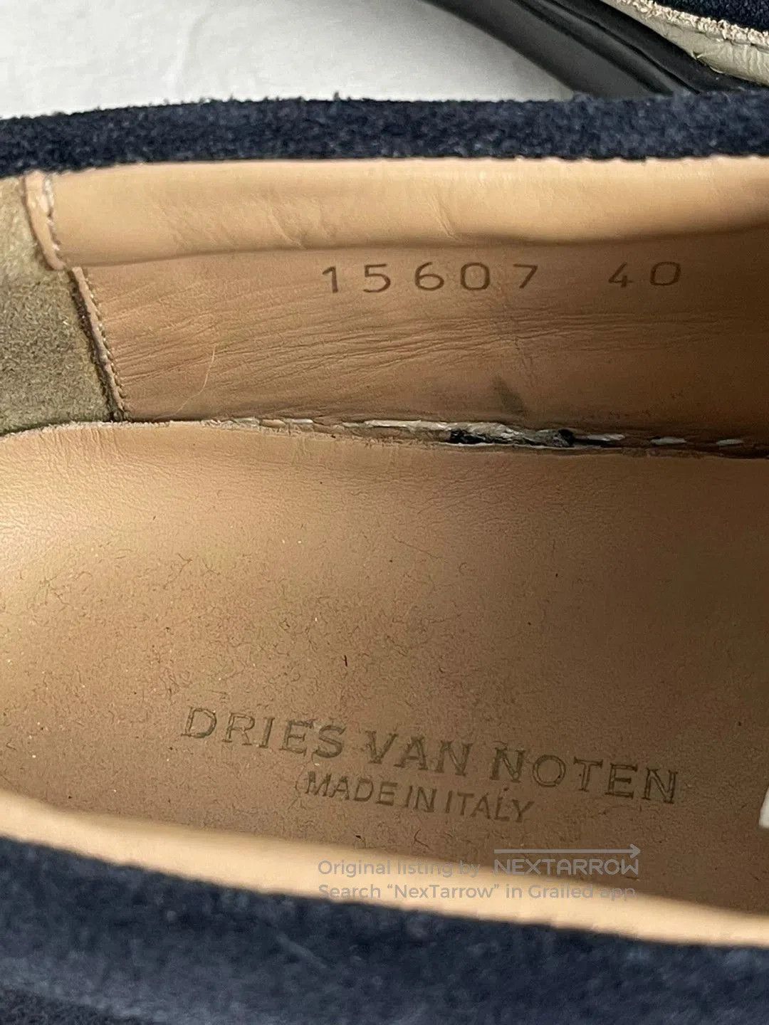 Dries Van Noten Dries Van Noten Suede Slip. Size US 7 / EU 40 - 9 Thumbnail