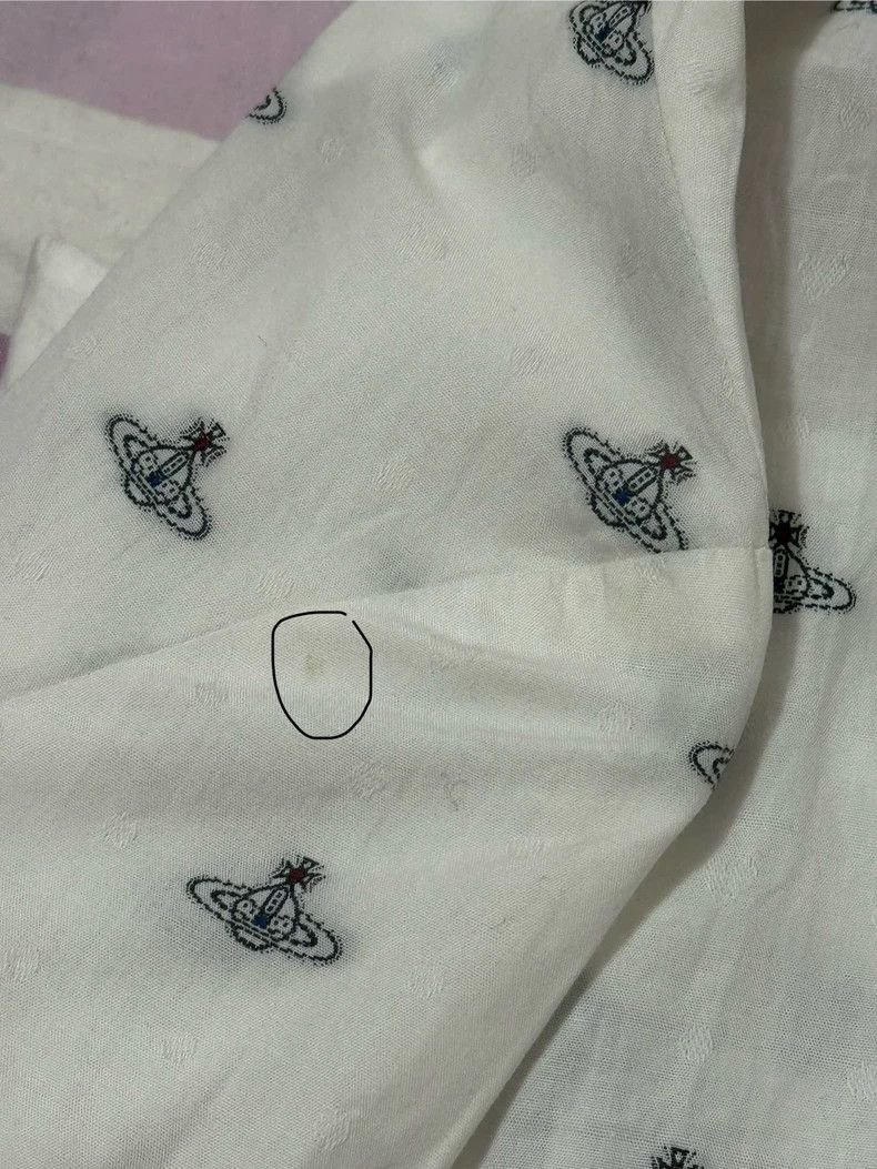 Vivienne Westwood Vivienne Westwood Red butterfly button shirt Saturn embroi Size M / US 6-8 / IT 42-44 - 8 Thumbnail