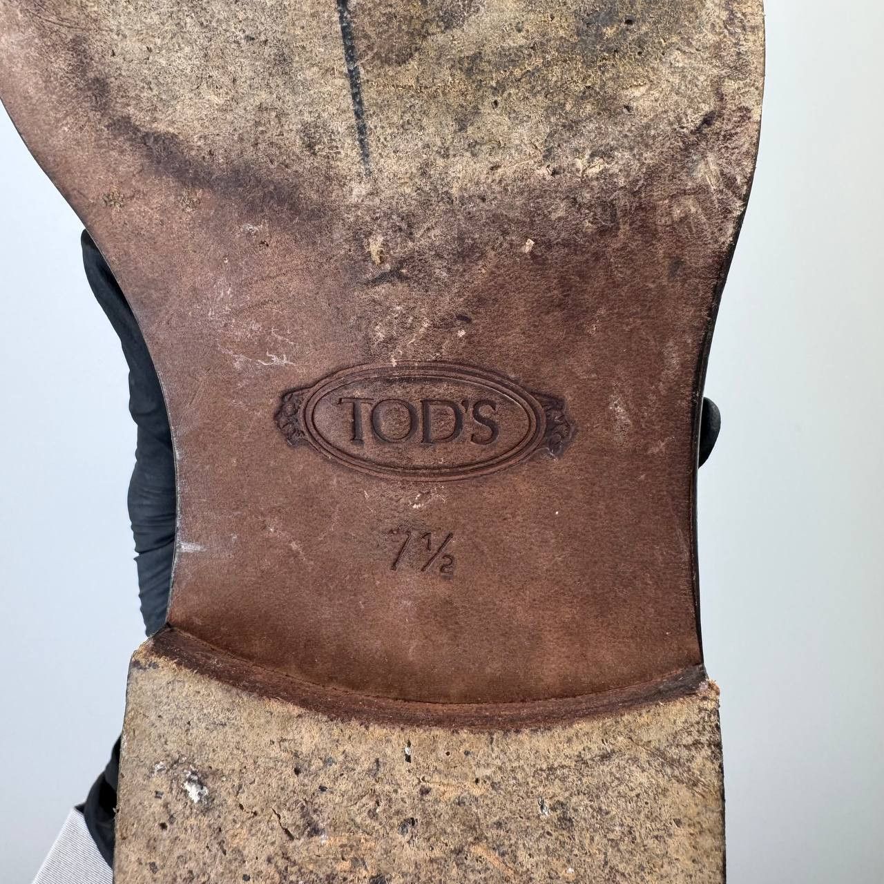 Band Tees Tod’s Leather Penny Loafers Brown Slip On Dress Size 7.5 Size US 7.5 / EU 40-41 - 11 Thumbnail