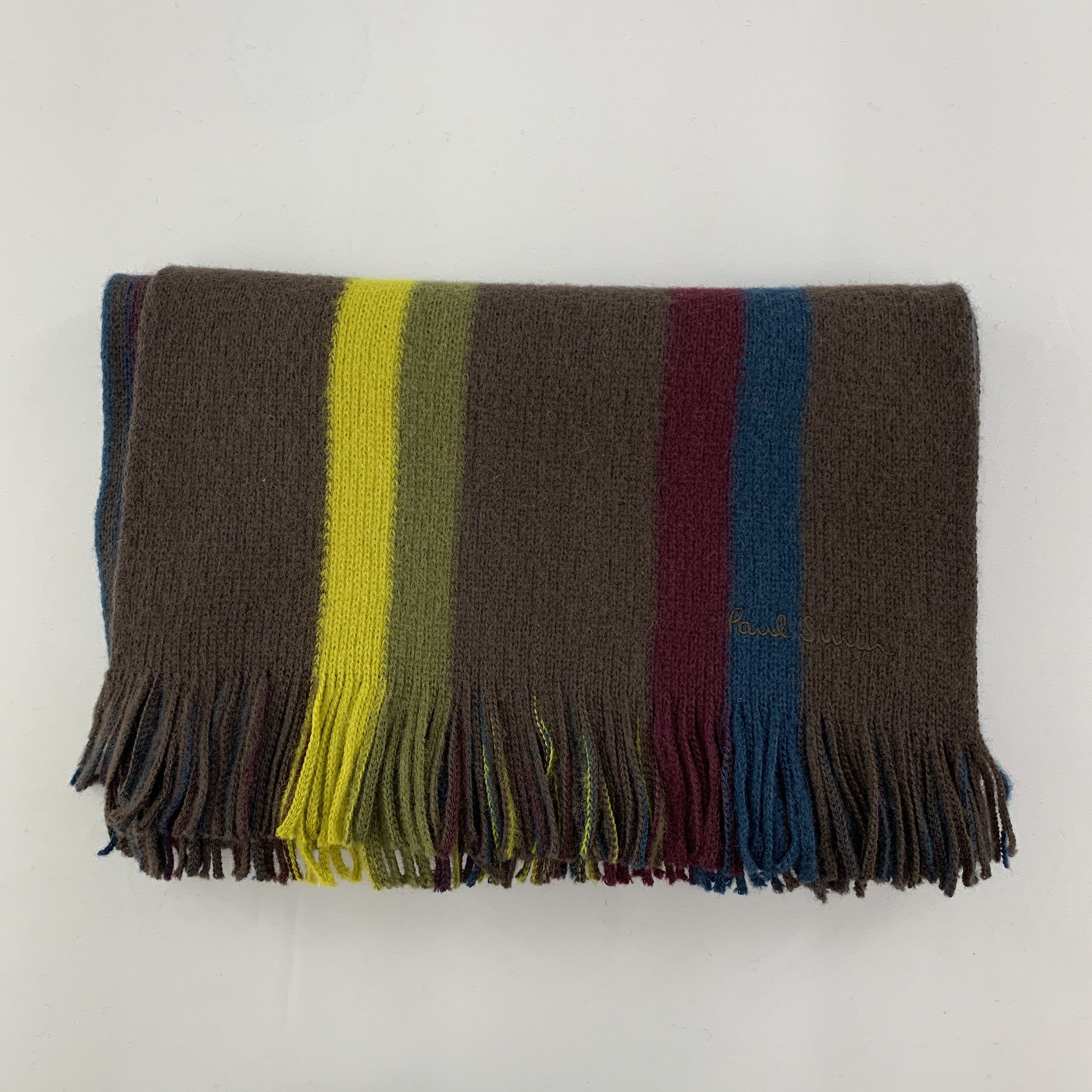 Paul Smith Paul smith Scarf Wool Muffler Neck Wrap BL4005 Size ONE SIZE - 5 Thumbnail