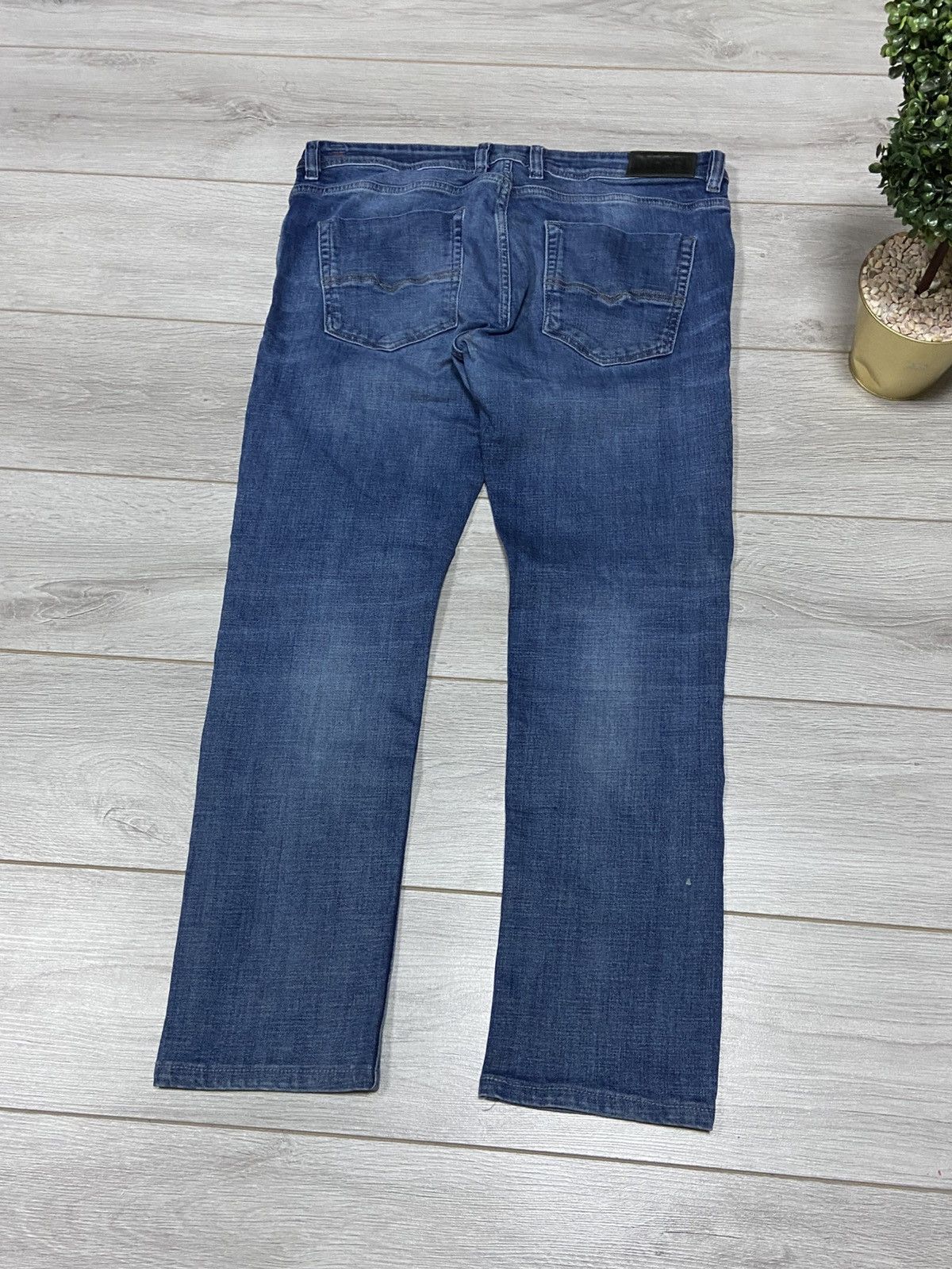Diesel Diesel spell out big logo painted logo jeans pants Size US 38 / EU 54 - 10 Thumbnail