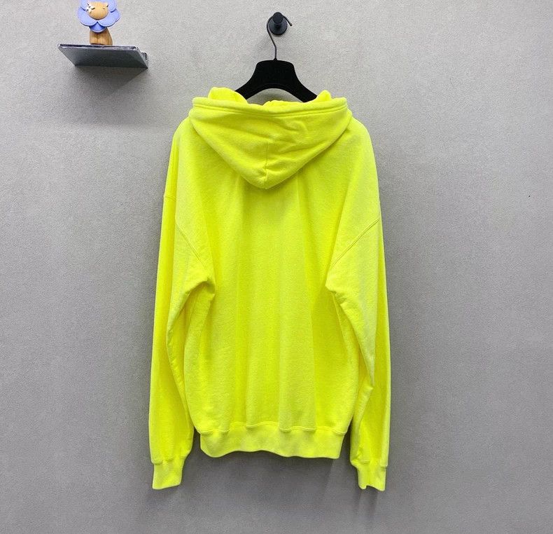 Balenciaga Balenciaga Neon Yellow Sweatshirt Size US S / EU 44-46 / 1 - 2 Thumbnail