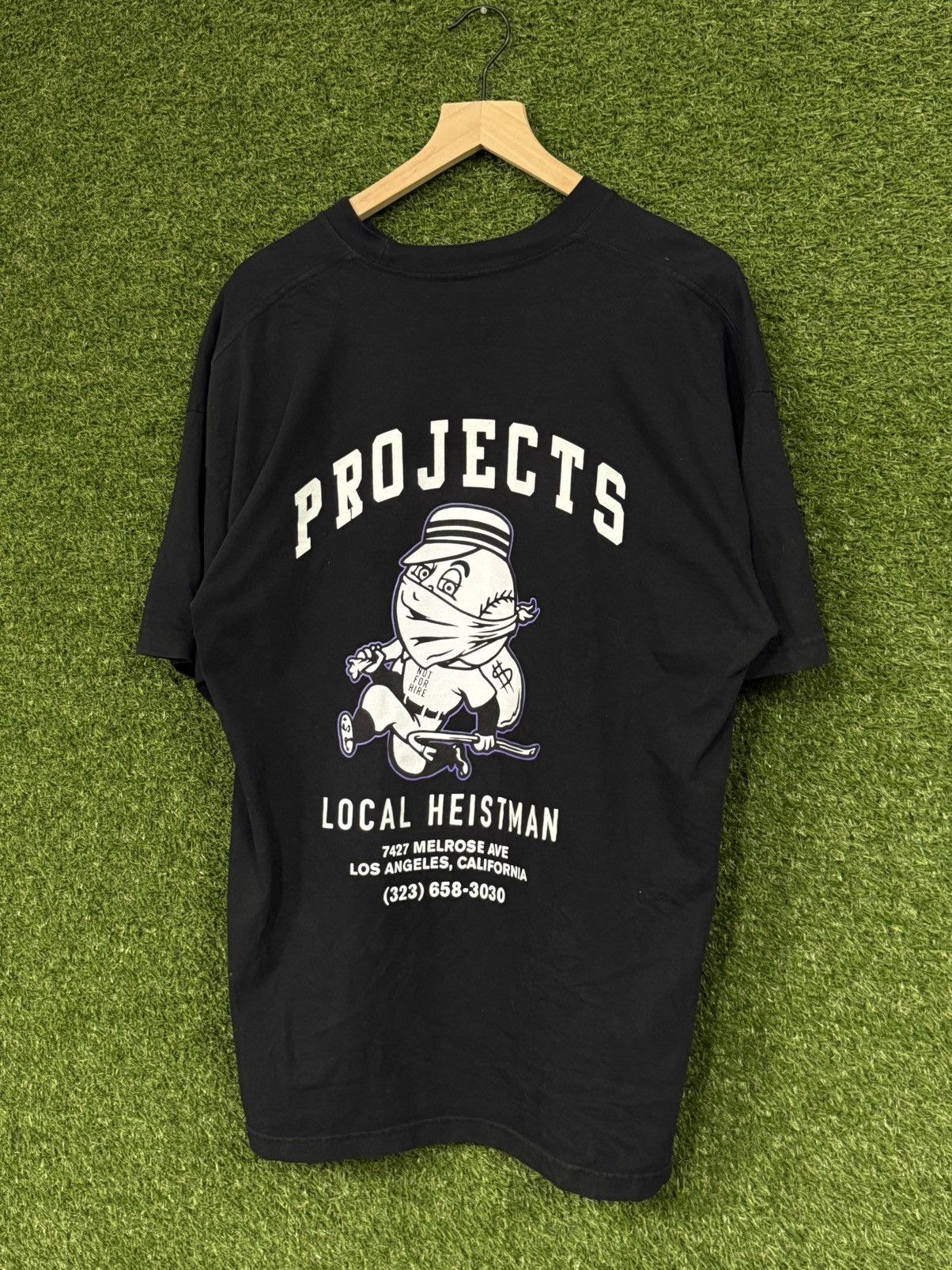 Brooklyn Projects Brooklyn Projects Baseball Heist Skate Shop Store Tee XL Size US XL / EU 56 / 4 - 1 Thumbnail