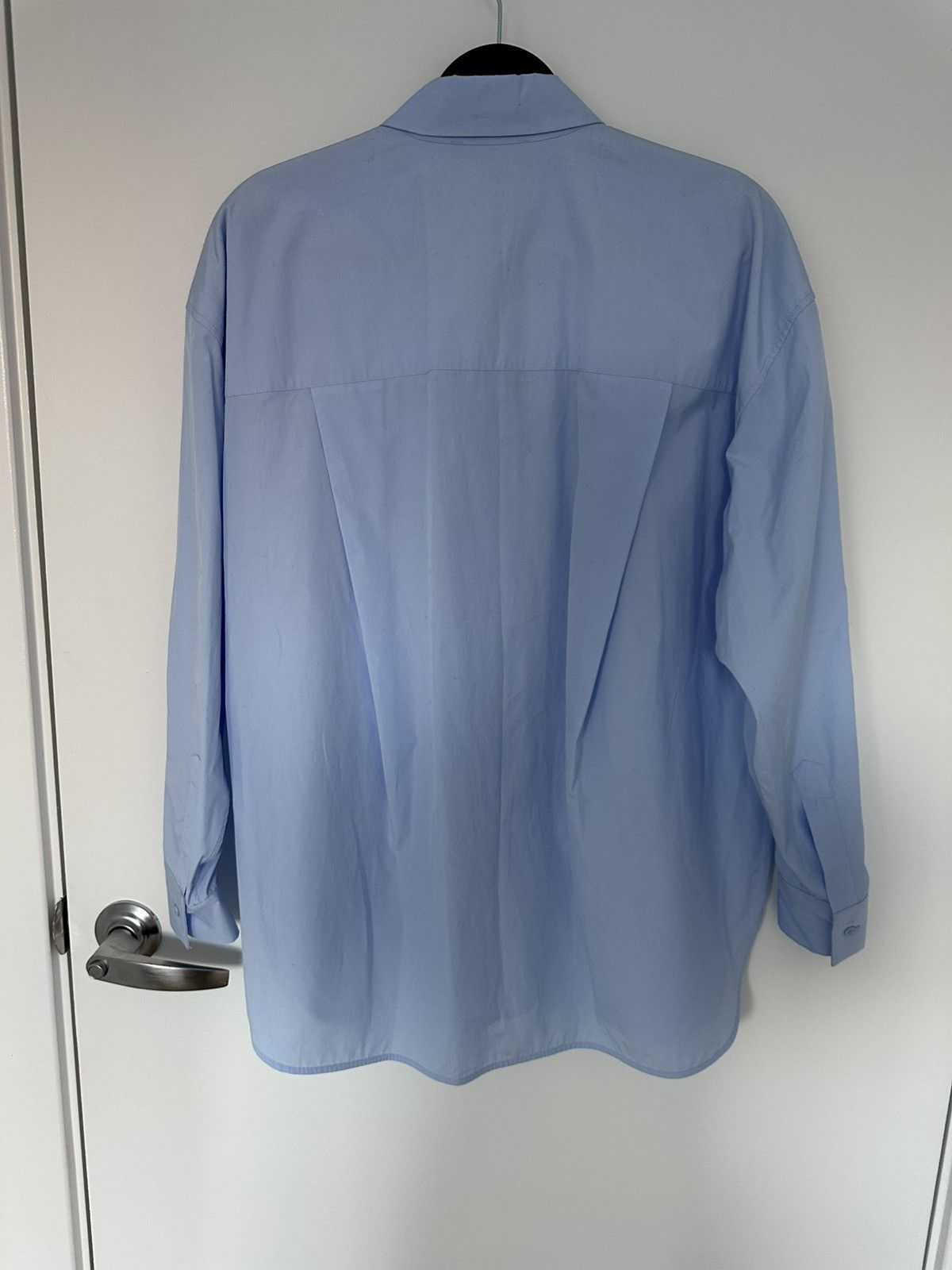 Maje Maje Blue Embellished Button-Up Shirt Size S / US 4 / IT 40 - 8 Thumbnail