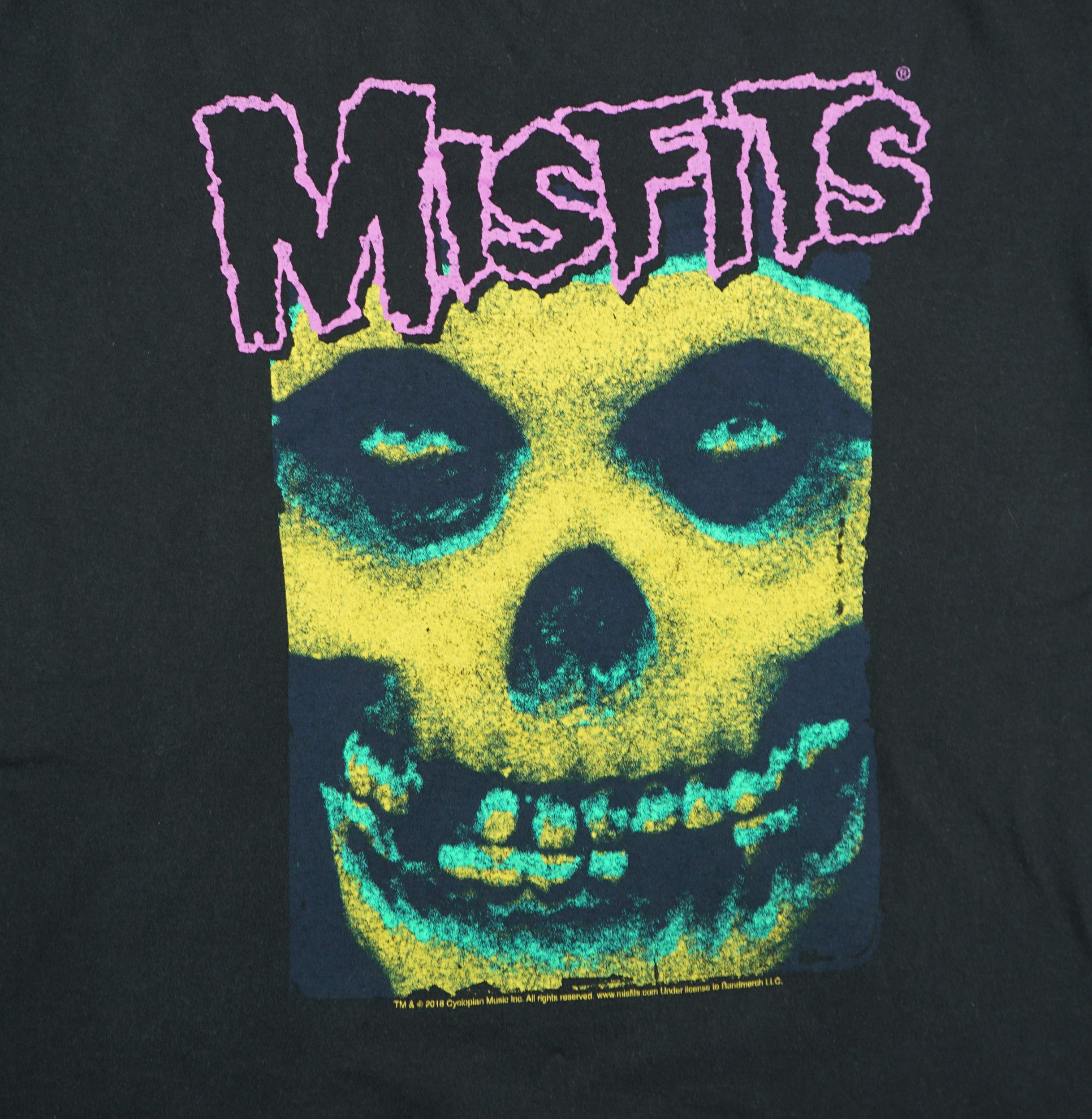Band Tees × Misfits × Vintage Vintage Misfits T Shirt Size US L / EU 52-54 / 3 - 2 Thumbnail