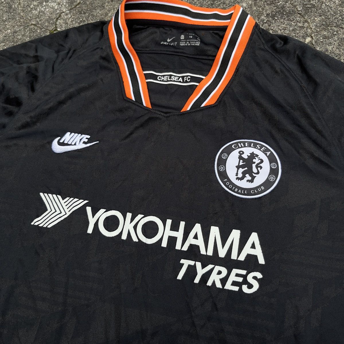 Nike × Vintage Vintage NIKE CHELSEA FC Soccer Jersey Kit Size US XL / EU 56 / 4 - 2 Thumbnail